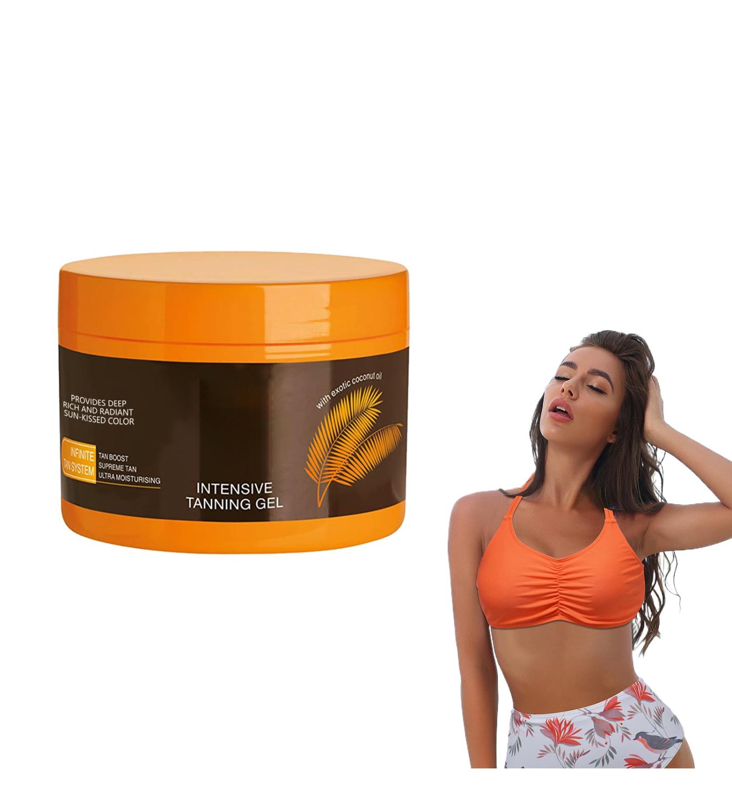FunnAura Intensive Tanning Gel Tanning Accelerator Cream for Sunbeds & Outdoor Sun - Buy Online on SooperMarket.com