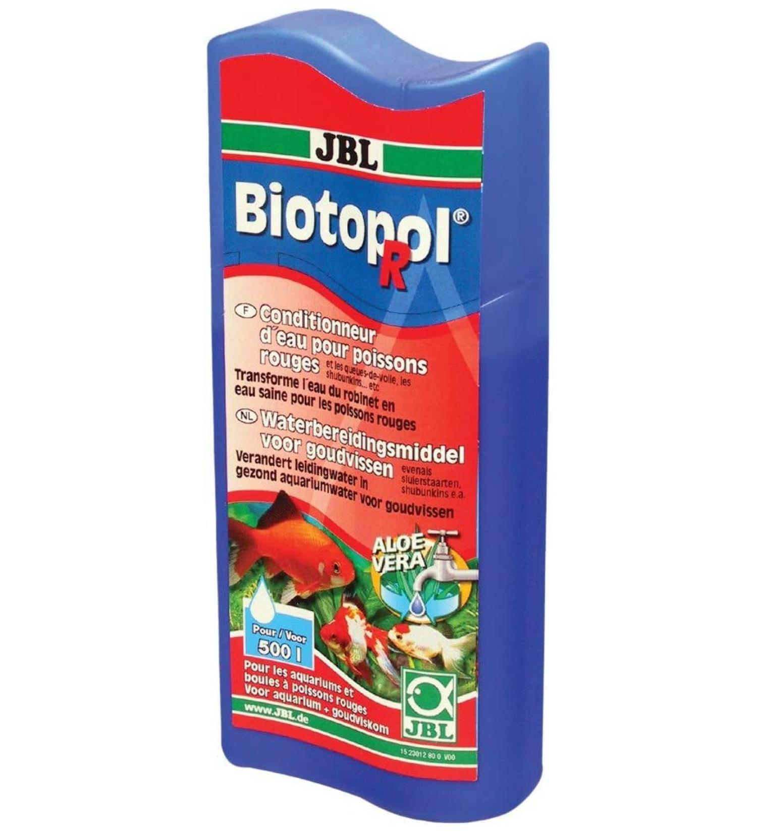 JBL Biotopol R 23011 Water Conditioner for Goldfish - 100 ml | Essential Care for Healthy Aquariums - Buy Online on SooperMarket.com