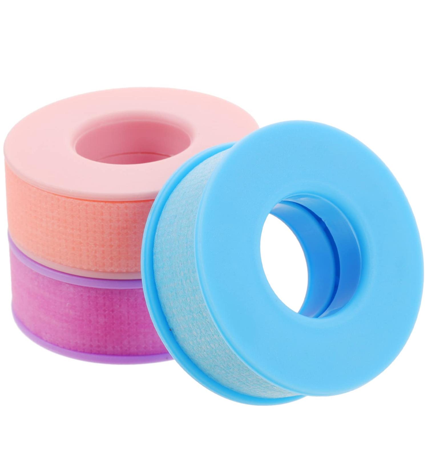 Mikinona Eyelash Tape - 3 Rolls Non-Woven Fabric Lash Tape for Eyelash Extensions & Makeup - Buy Online on SooperMarket.com