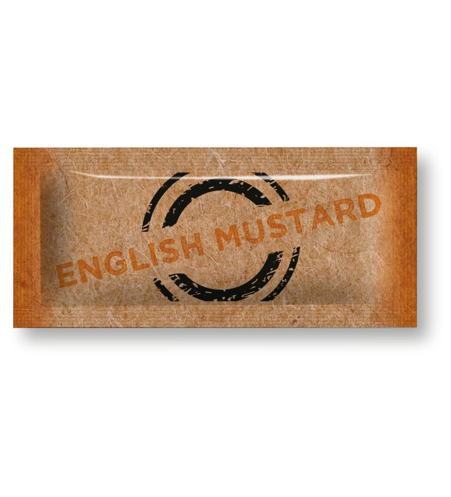 English mustard sachets 5g x 300