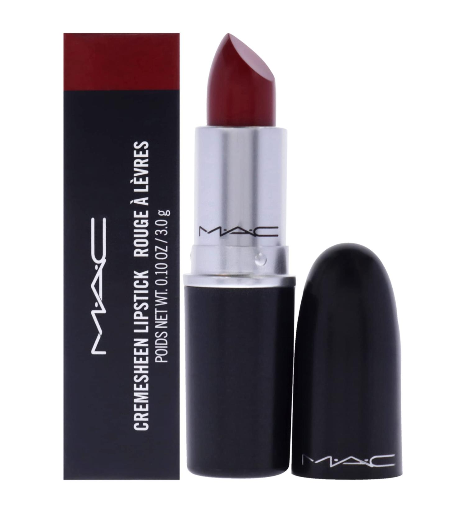MAC Cremesheen Lipstick - Brave Red 0.1 oz - Women's Lipstick - Buy Online on SooperMarket.com