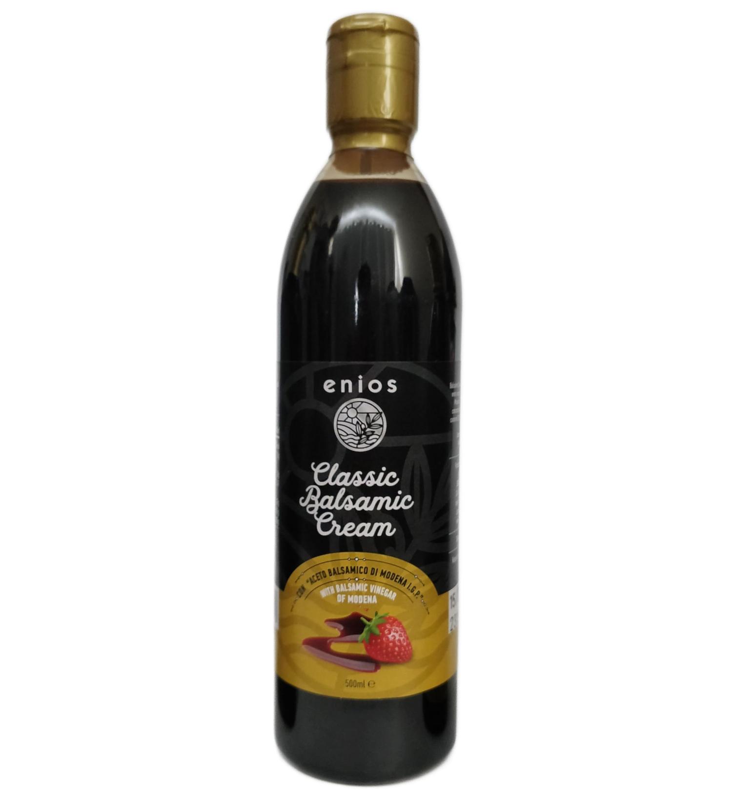 Enios Balsamic Cream (500ML) - Buy Online on SooperMarket.com