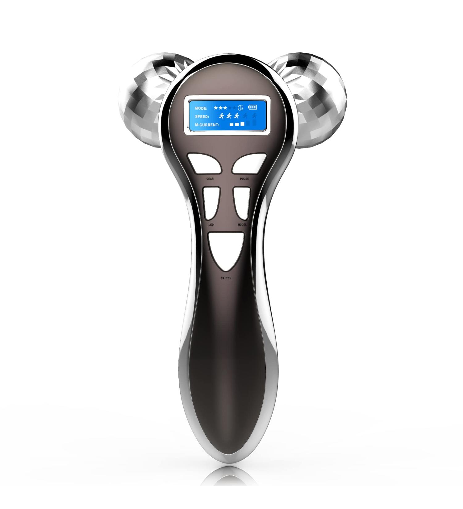 Microcurrent Facial Device  Microcurrent Face Massager Roller  4D Facial Massager Beauty Skin Care Tool for Face Eye Neck  Gift for Women - Buy Online on SooperMarket.com