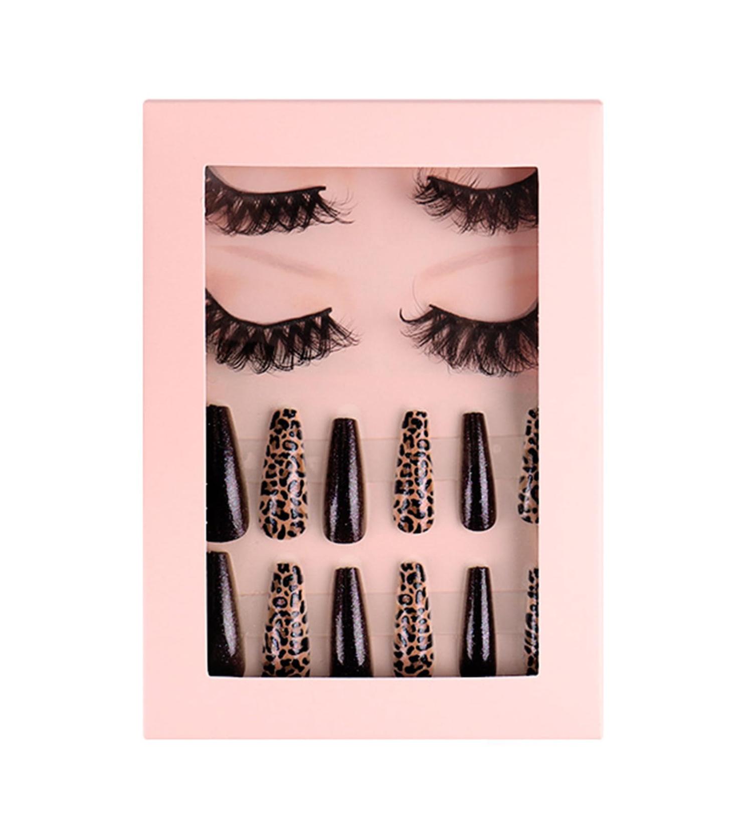 JSGHGDF Eyelashes Natural Look False Eyelashes Press on s Reusable Fake s with Glues for SET68 - Buy Online on SooperMarket.com