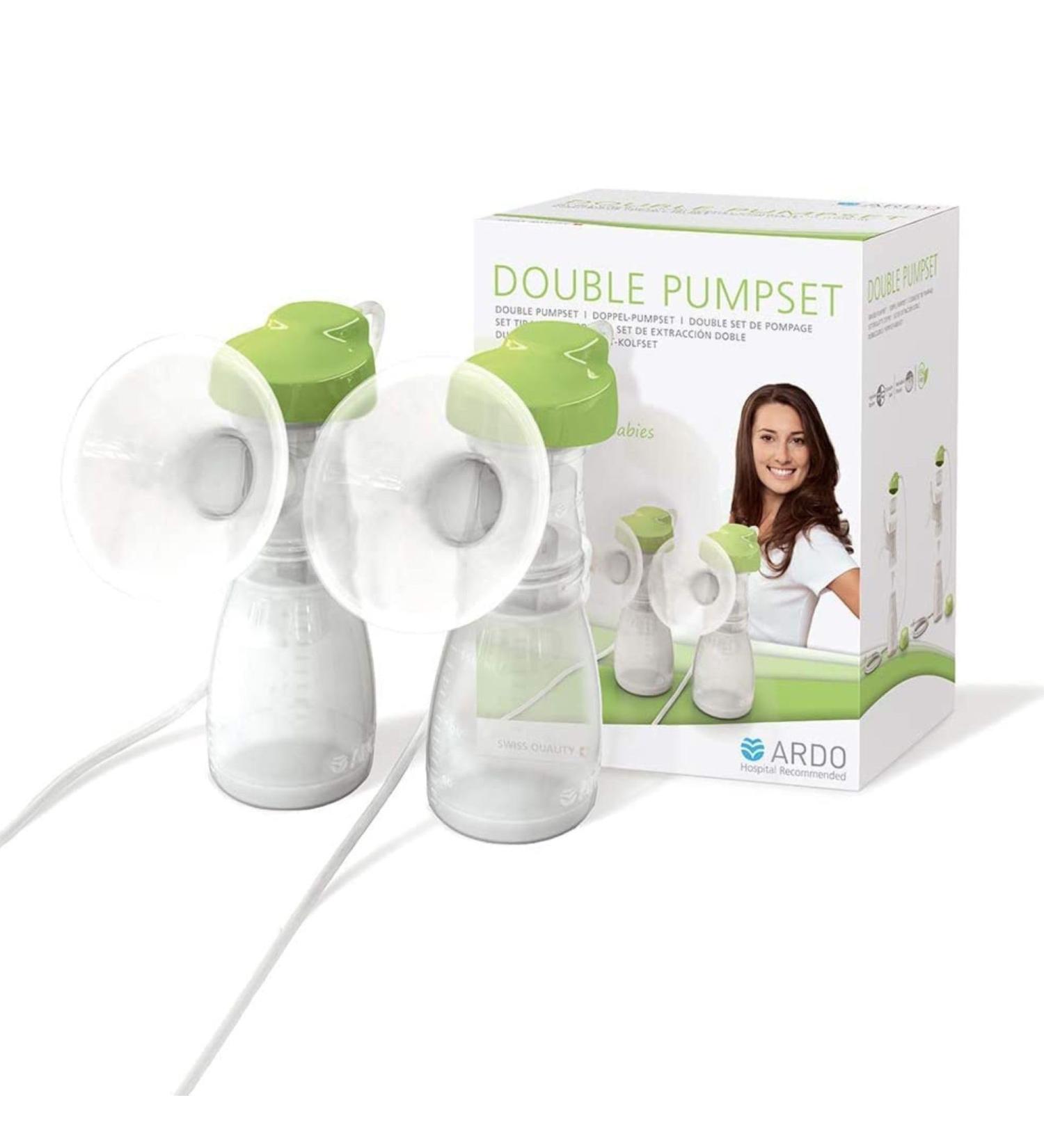 Ardo Double Pumpset for Calypso & Carum | High-Quality BPA-Free Electric Breast Pump Accessories for Safe & Fast Milk Expression - Buy Online on SooperMarket.com