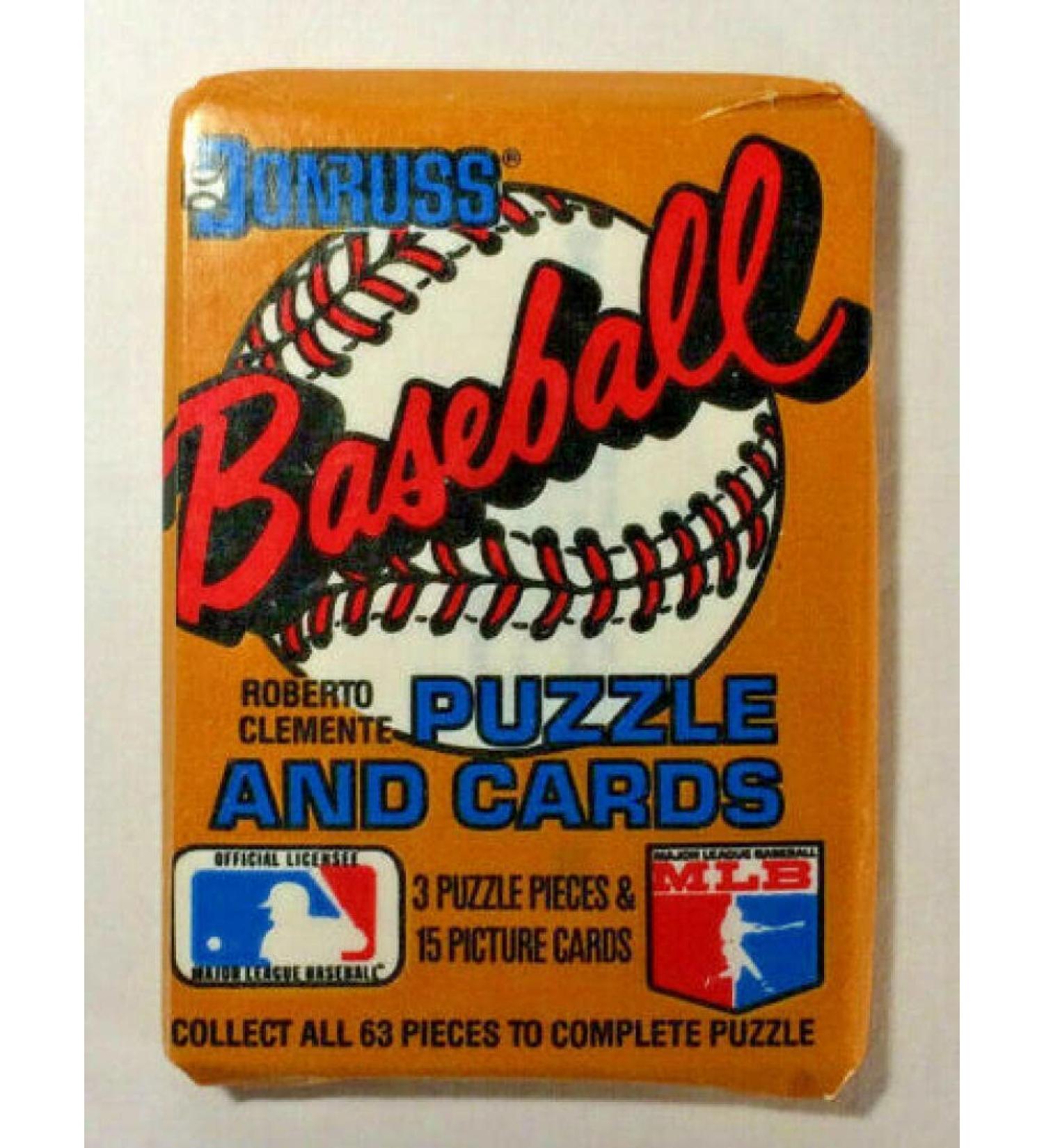 1987 Donruss Baseball Sealed Unopened Pack 15 Cards