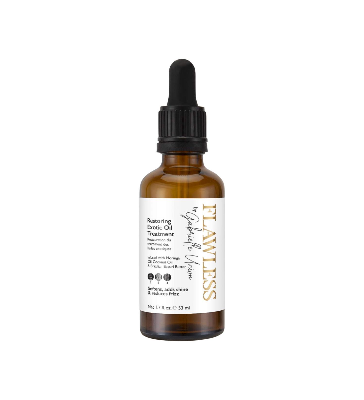 Flawless by Gabrielle Union Restoring Exotic Oil Treatment for Natural Coily Hair 1.7 OZ - Buy Online on SooperMarket.com