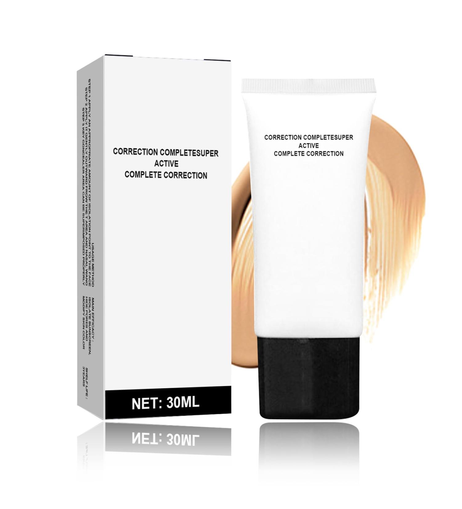 QIUFSSE Skin Tone Adjusting CC Cream Cosmetics CC Cream Foundation Primer Before Makeup Moisturizing Brightening Concealer CC Cream Self Adjusting for Mature Skin - Buy Online on SooperMarket.com