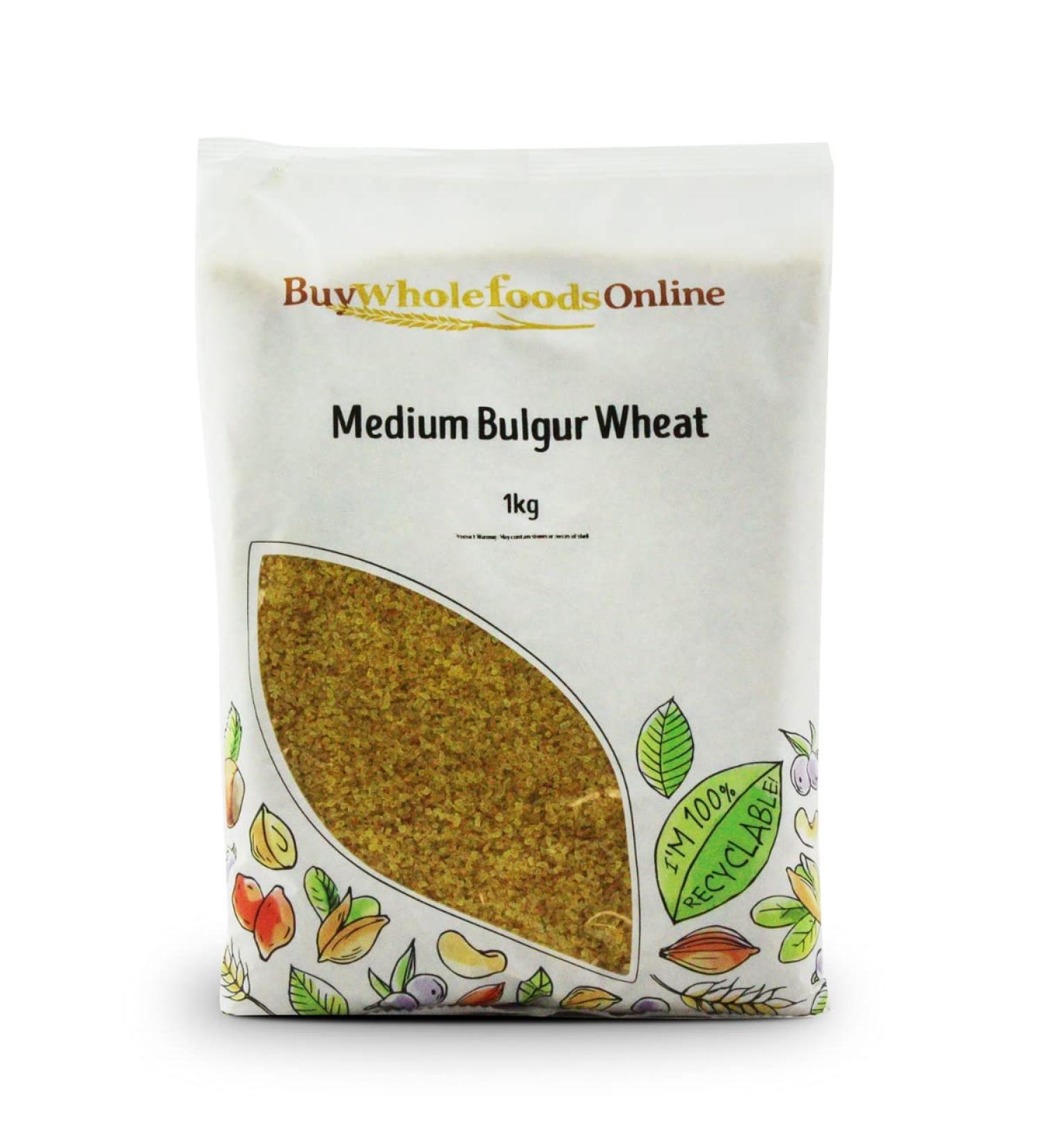 Bulgur Wheat Medium 1kg (BWFO)
