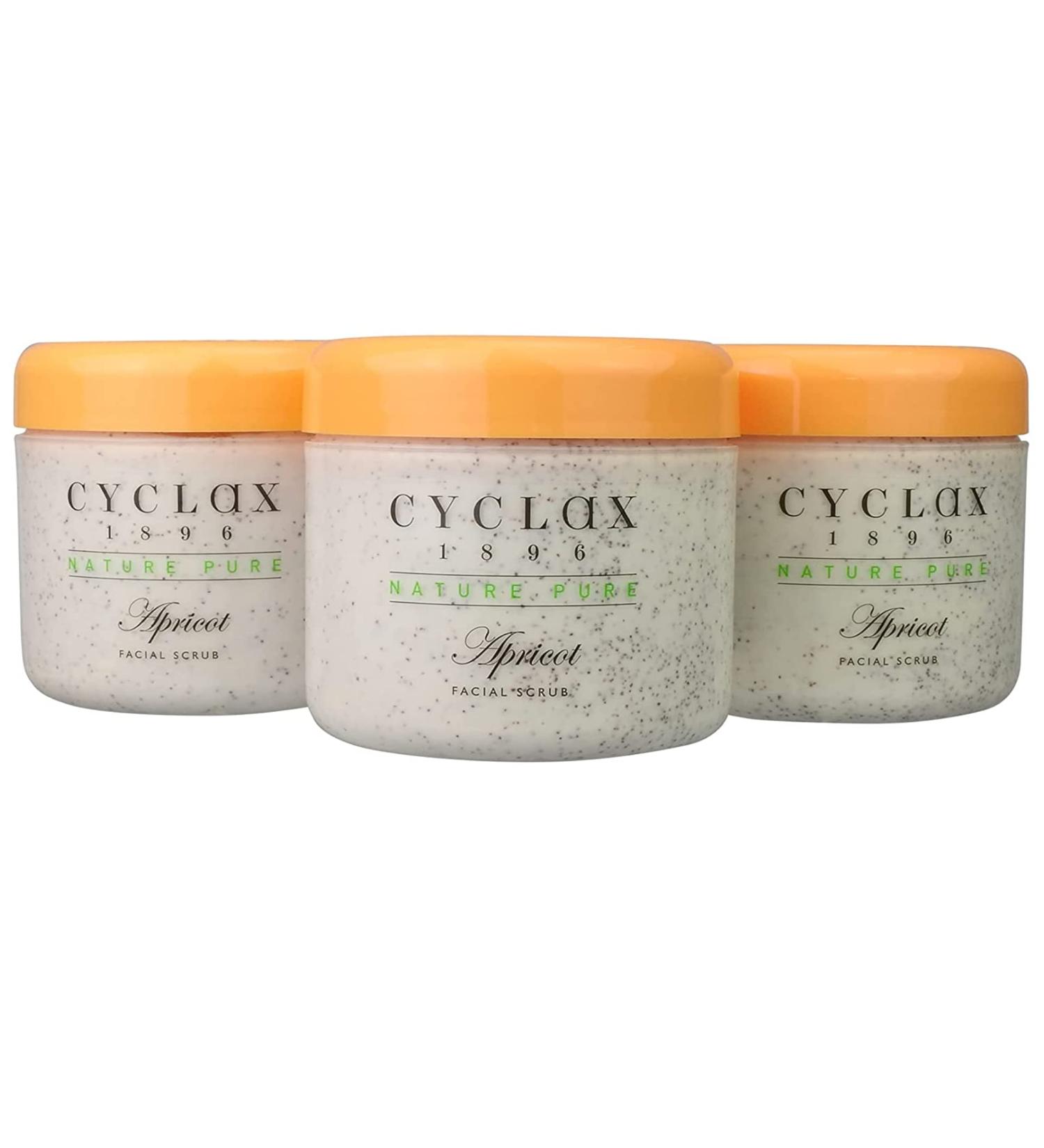 Cyclax Face and Body Care Apricot Facial Scrub 300ml - Pack of 3