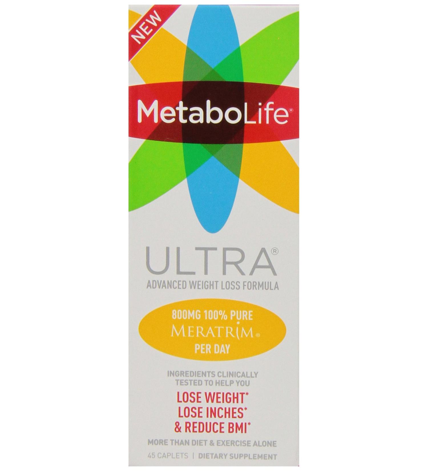 Buy Twinlab MetaboLife Ultra Advanced Weight Loss Formula - 45 Tablets for Effective Fat Burn - Buy Online on SooperMarket.com