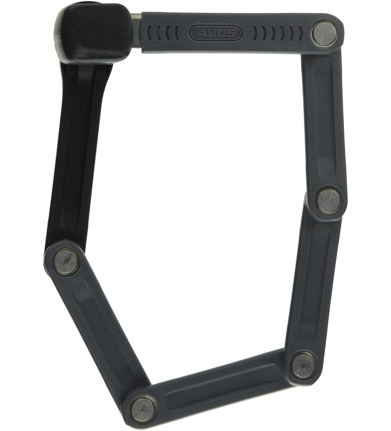 ABUS Bordo Lite Mini 6055/60 - Extra-Light Folding Bicycle Lock Security Level 7 60 cm - Durable Black Steel Lock for Ultimate Bike Protection - Buy Online on SooperMarket.com