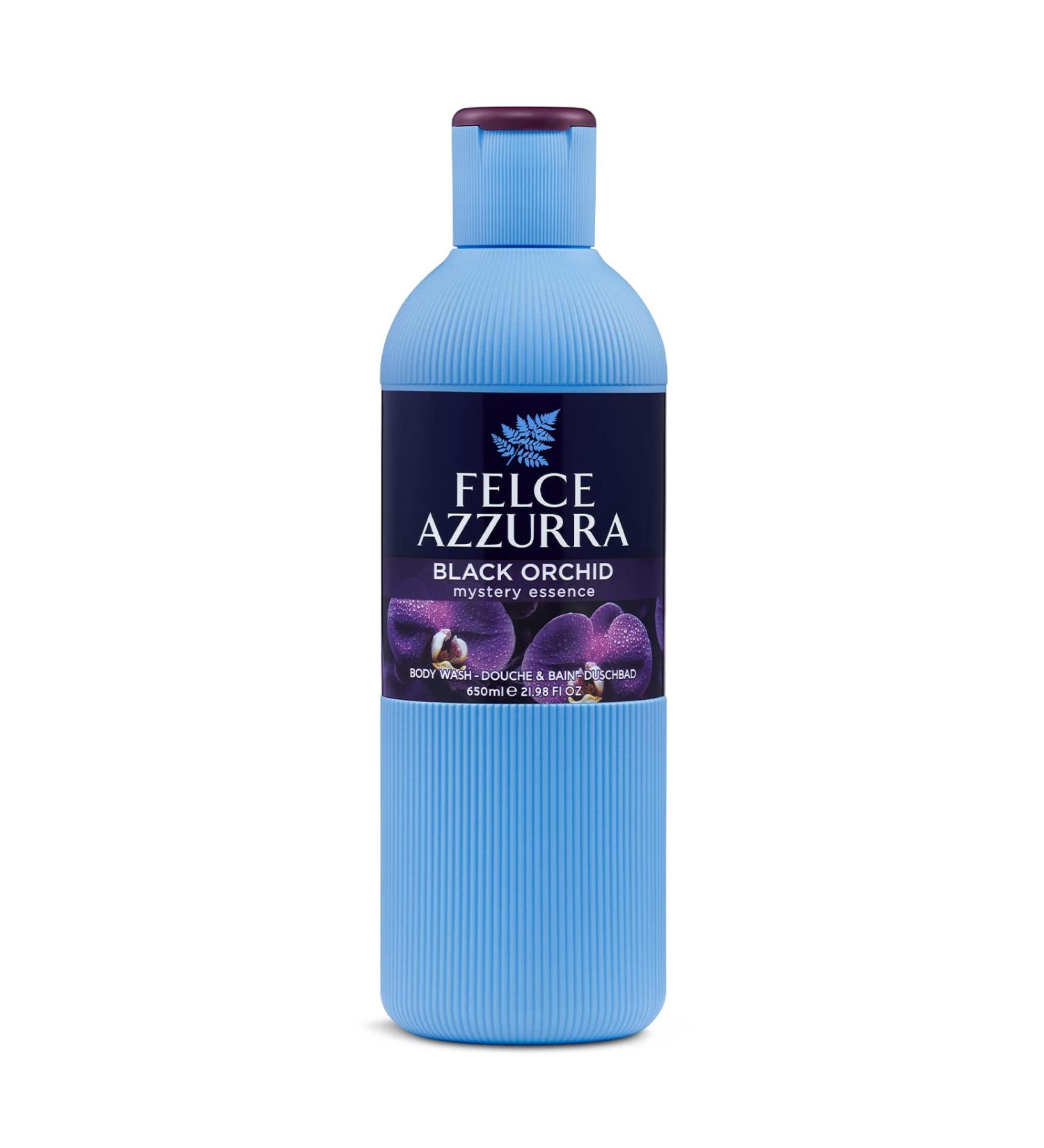 Felce Azzurra Black Orchid Body Wash - Enigmatic Fragrance - 22 Oz - Buy Online on SooperMarket.com