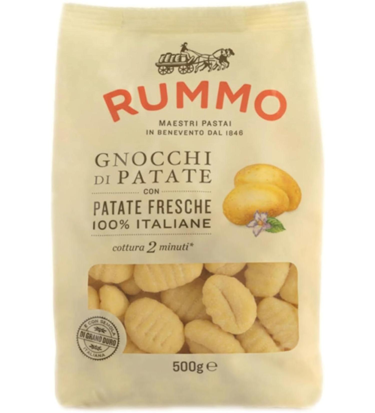 Rummo Premium Italian No.117 Gnocchi 500gm (Pack of 2)