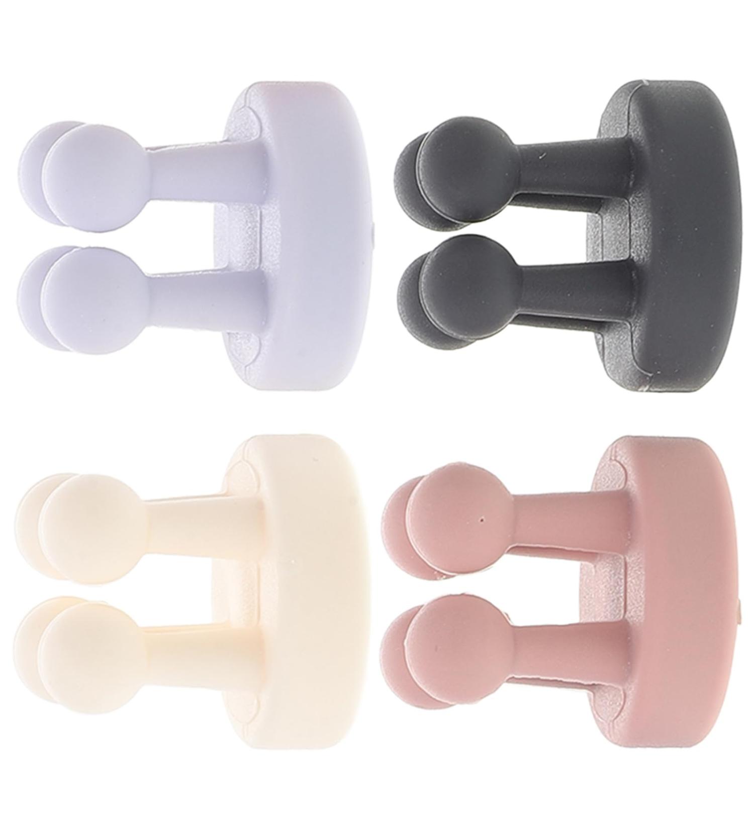 HAPINARY 4pcs Nail- Seamless Hook Towel Hook Bathroom Hooks for Towels Hook for Wall Hat Hooks - Buy Online on SooperMarket.com