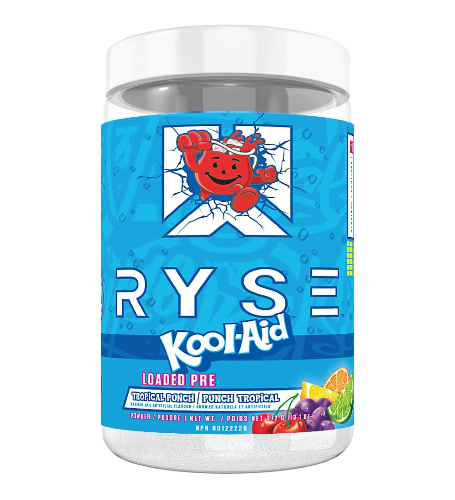 Ryse Core Series Loaded Pre Workout Powder | High Stim Pre-Workout Nitric Oxide Booster Increases Energy & Strength | 420mg Caffeine 4.5g L-Citrulline 3.5g Beta Alanine | 30 Servings (Tropical Punch) Tropical Punch 30 Servings (Pack of 1) - Buy Online on SooperMarket.com