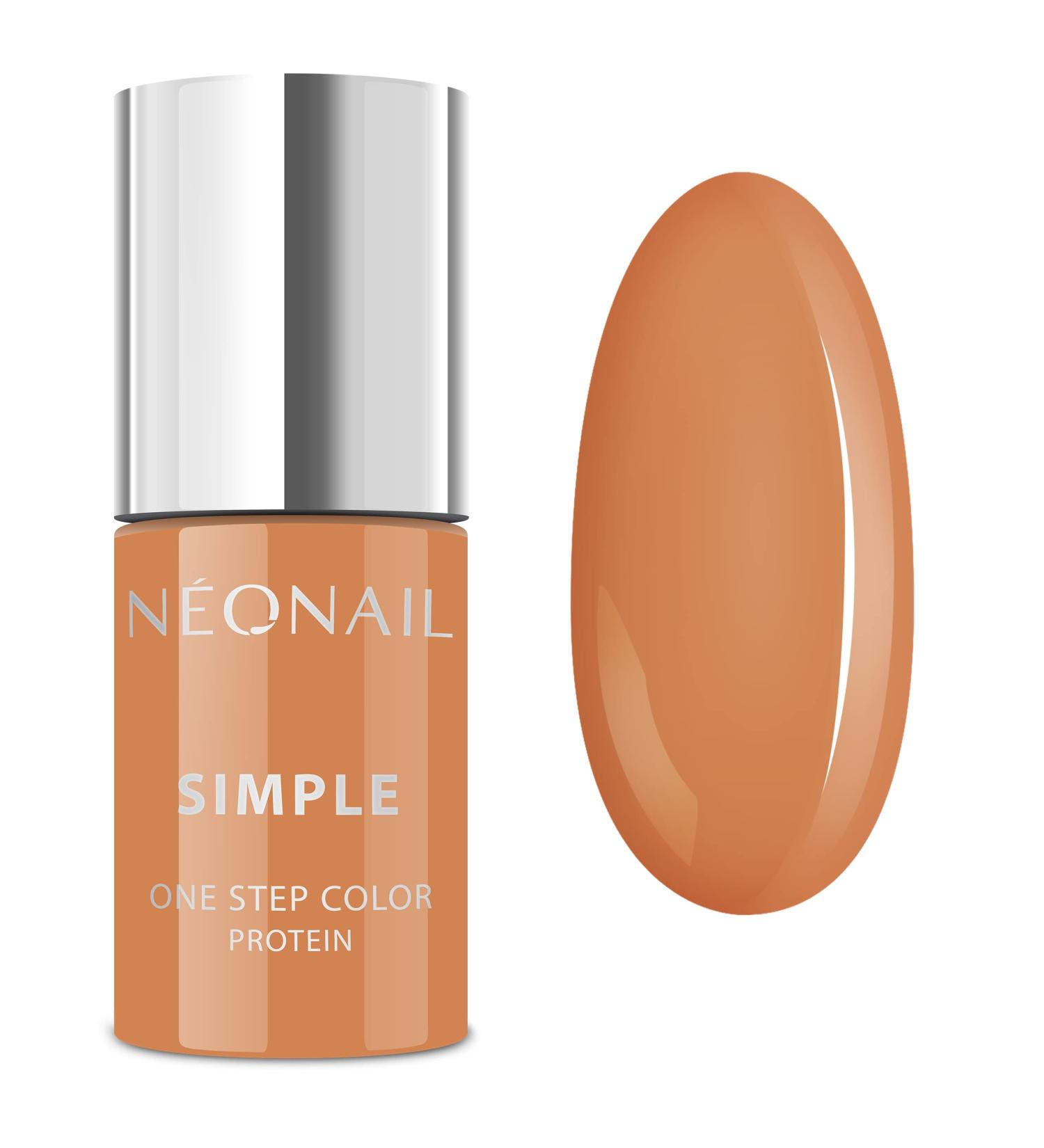 NEONAIL Orange XPRESS UV Nail Polish 3-in-1 Simple One Step Colour Protein 7.2 ml Cool 8064-7 - Buy Online on SooperMarket.com