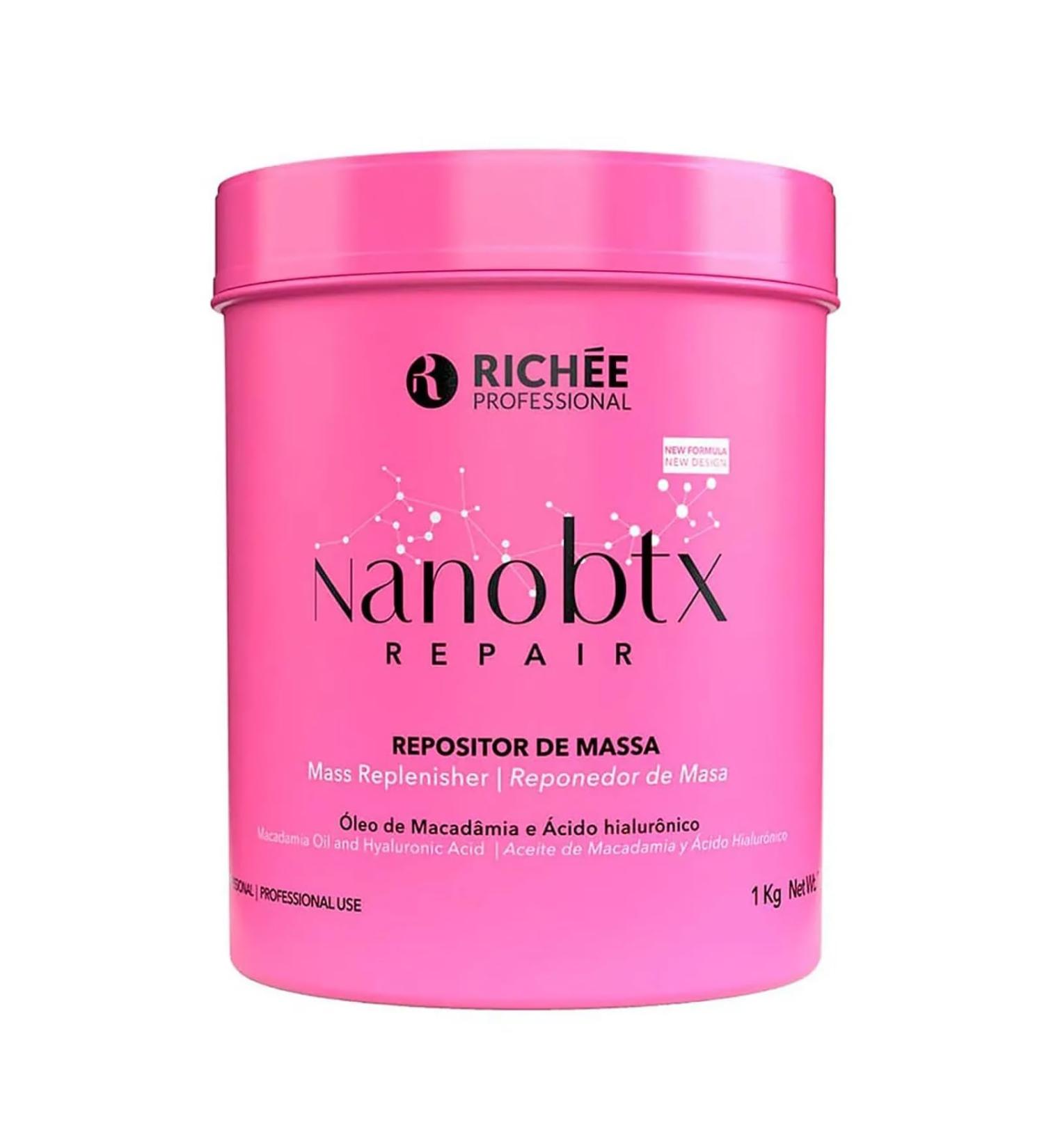 Rich e Professional | NanoBTX Repair | Thermo Activated Mass Replenisher | 1000 gr / 33.8 oz. Nano Mask 1kg