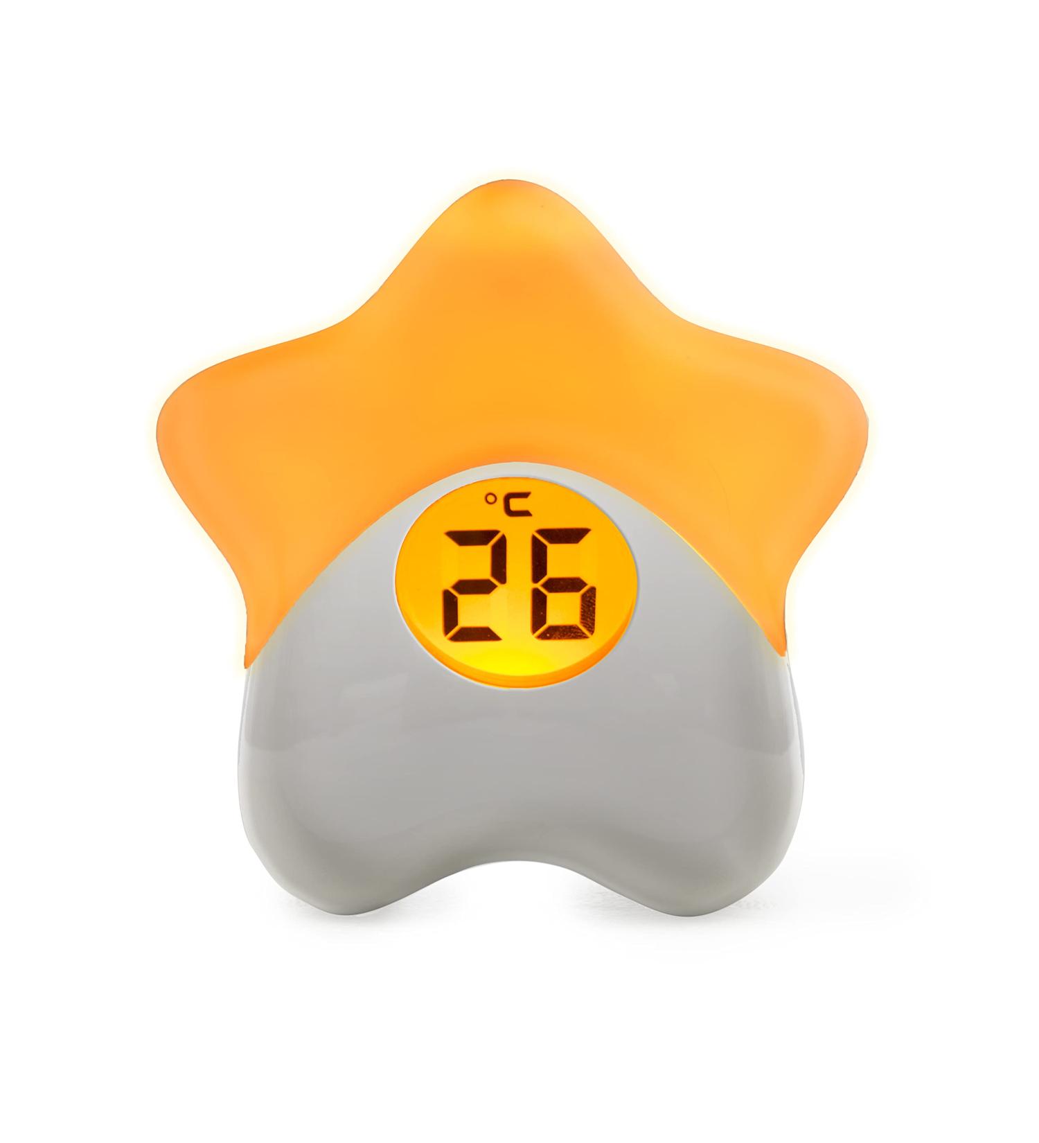 Purflo Starlight Colour Changing Baby Room Thermometer | USB Rechargeable Digital Temperature Monitor - Buy Online on SooperMarket.com