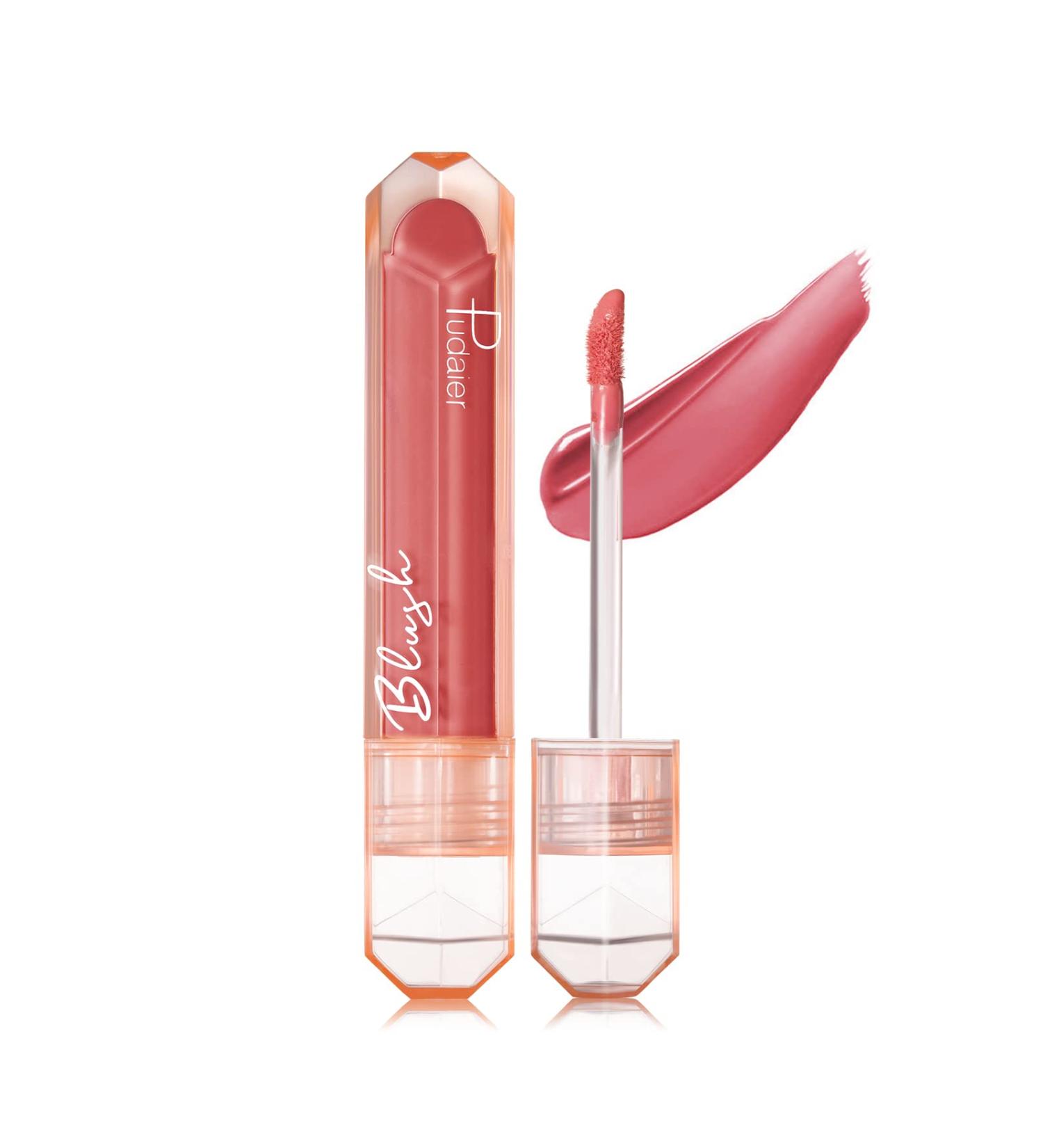 Moisturizing Liquid Blush - Natural Fluff Mist Matte Finish - Long Lasting 07 Cameo Brown 0.22 Fl Oz - Buy Online on SooperMarket.com