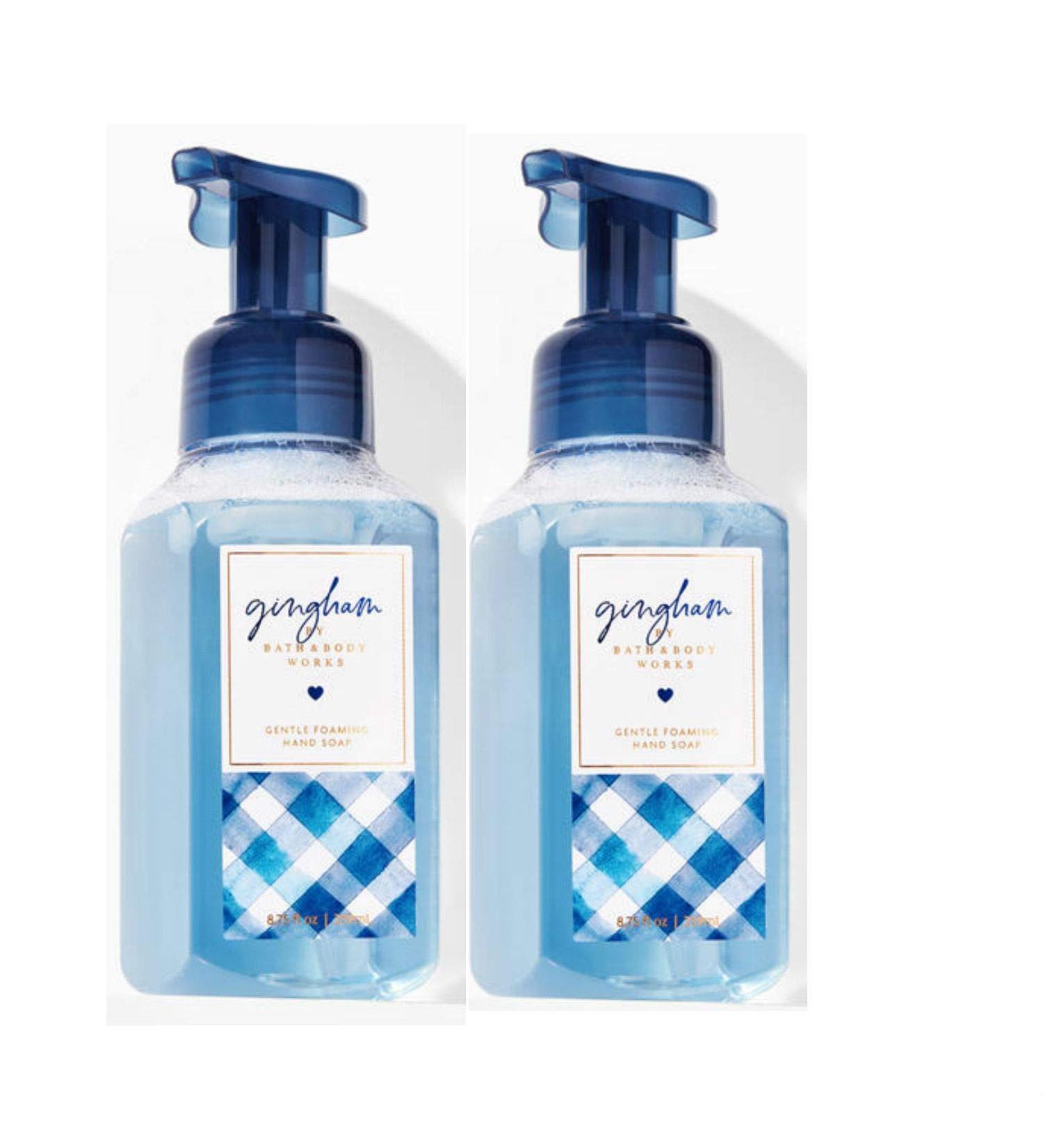 Bath and Body Works Gingham Gentle Foaming Hand Soap 2 Pack