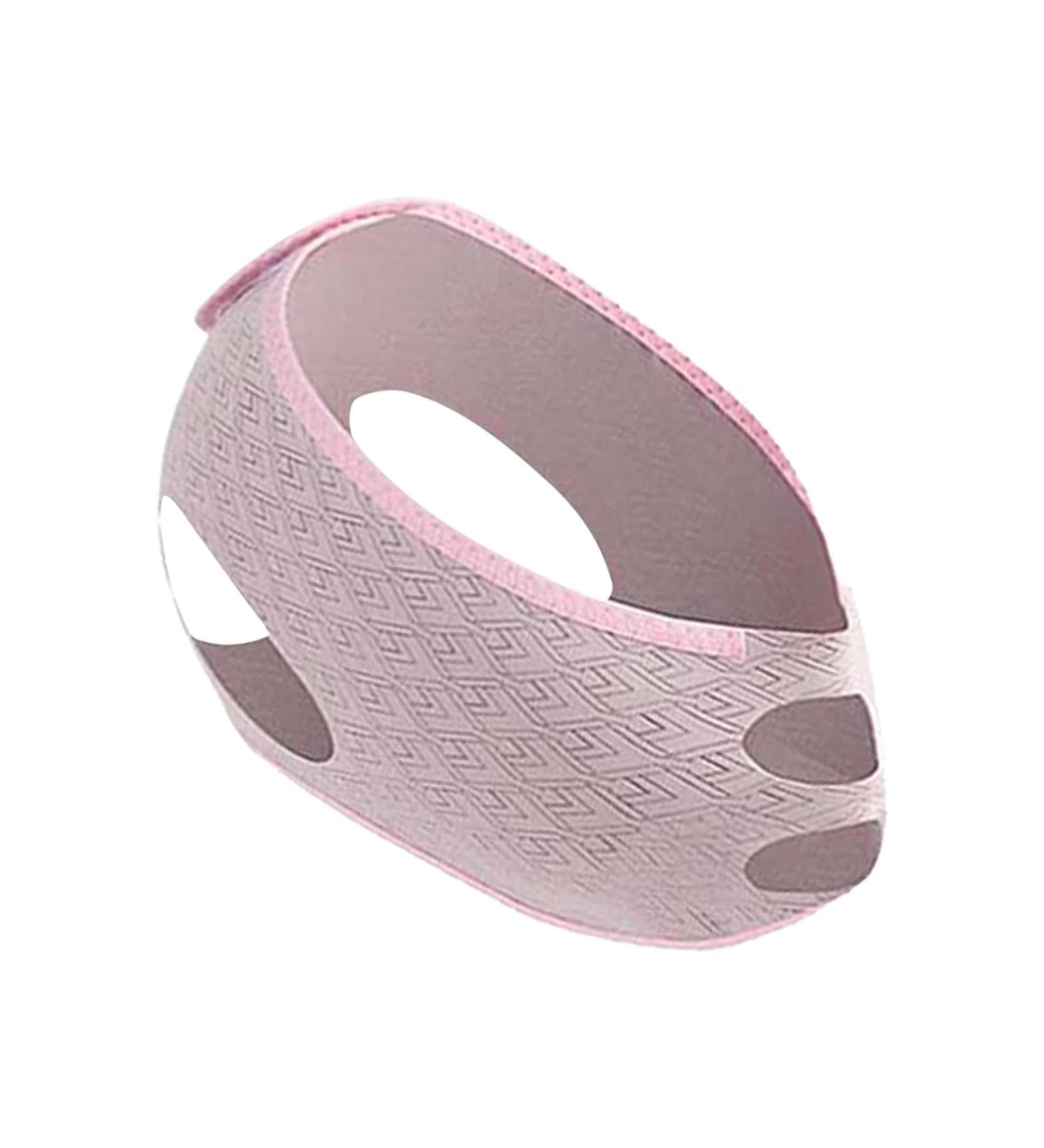 DASHIELL Double Chin Reducer Strap | Face Slimming V Shaped Lifting Bands Adjustable Double Chin Eliminator Breathable Reusable for Face Neck and Chin - Buy Online on SooperMarket.com
