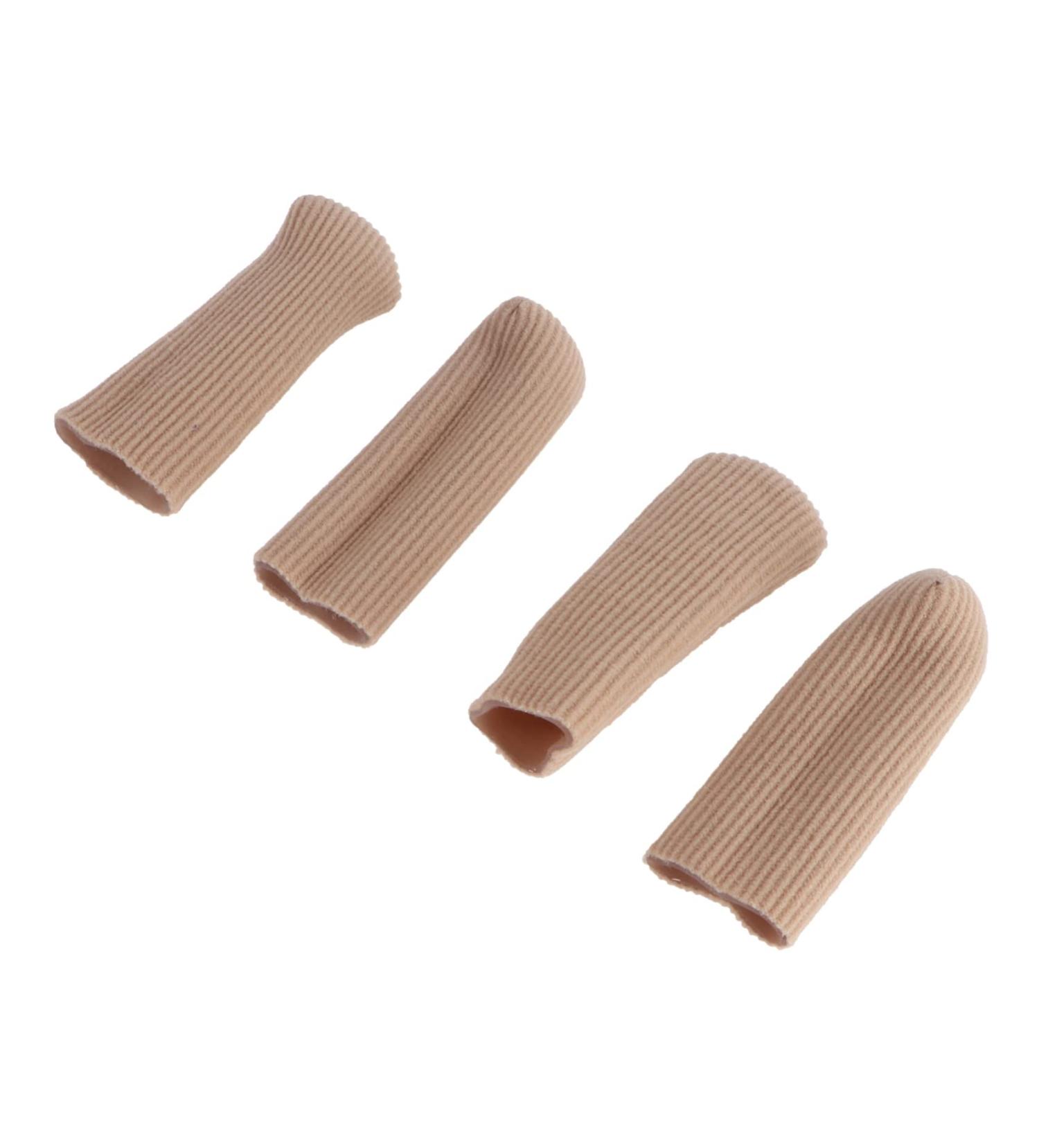 Hemoton Silicone Gel Finger Toe Protectors - Cuttable Blister Pads for Makeup Artists - 2 Pairs - Buy Online on SooperMarket.com