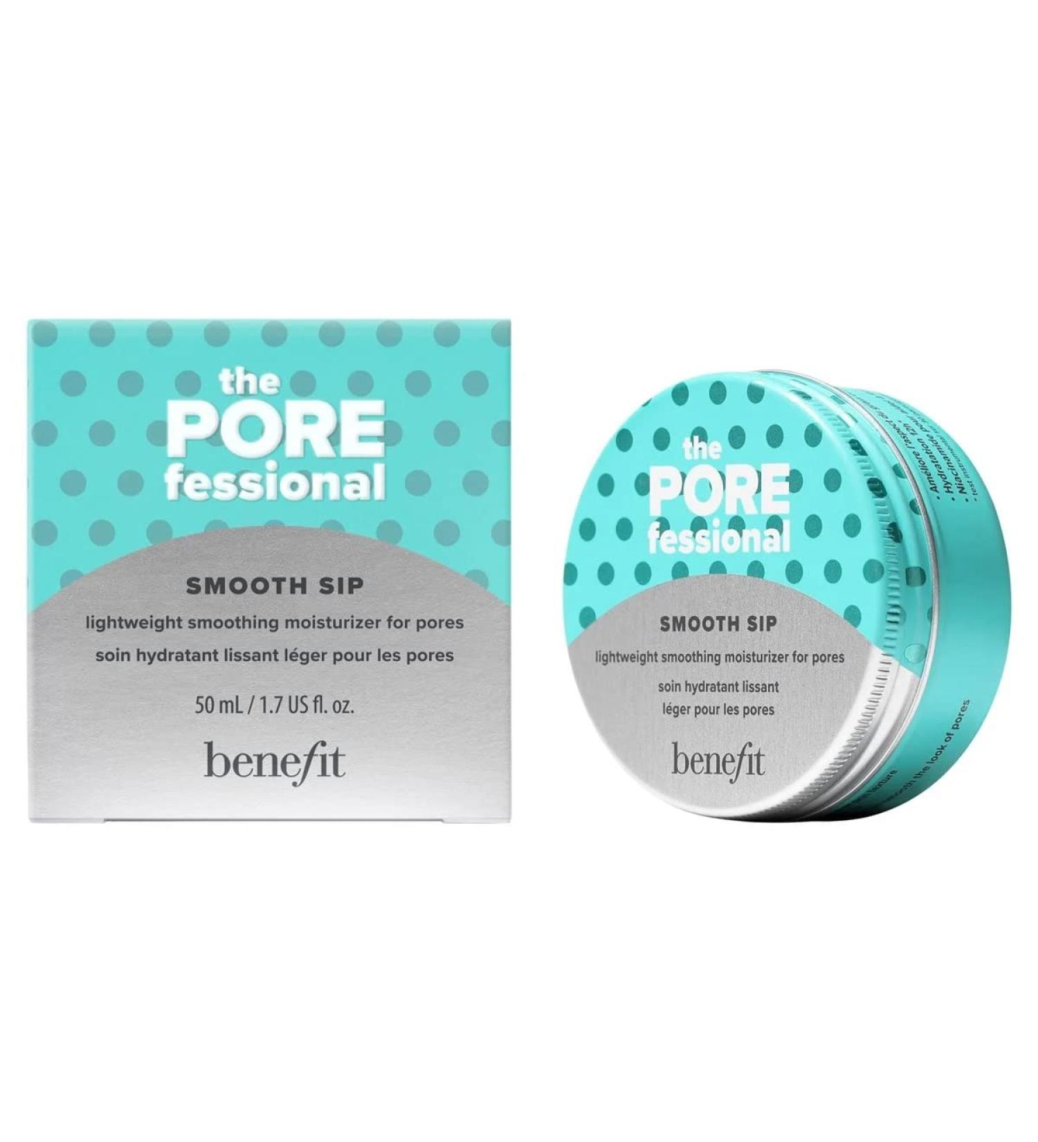 Benefit The Porefessional Smooth Sip Lightweight Smoothing Moisturizer for Pores 1.7 Ounce