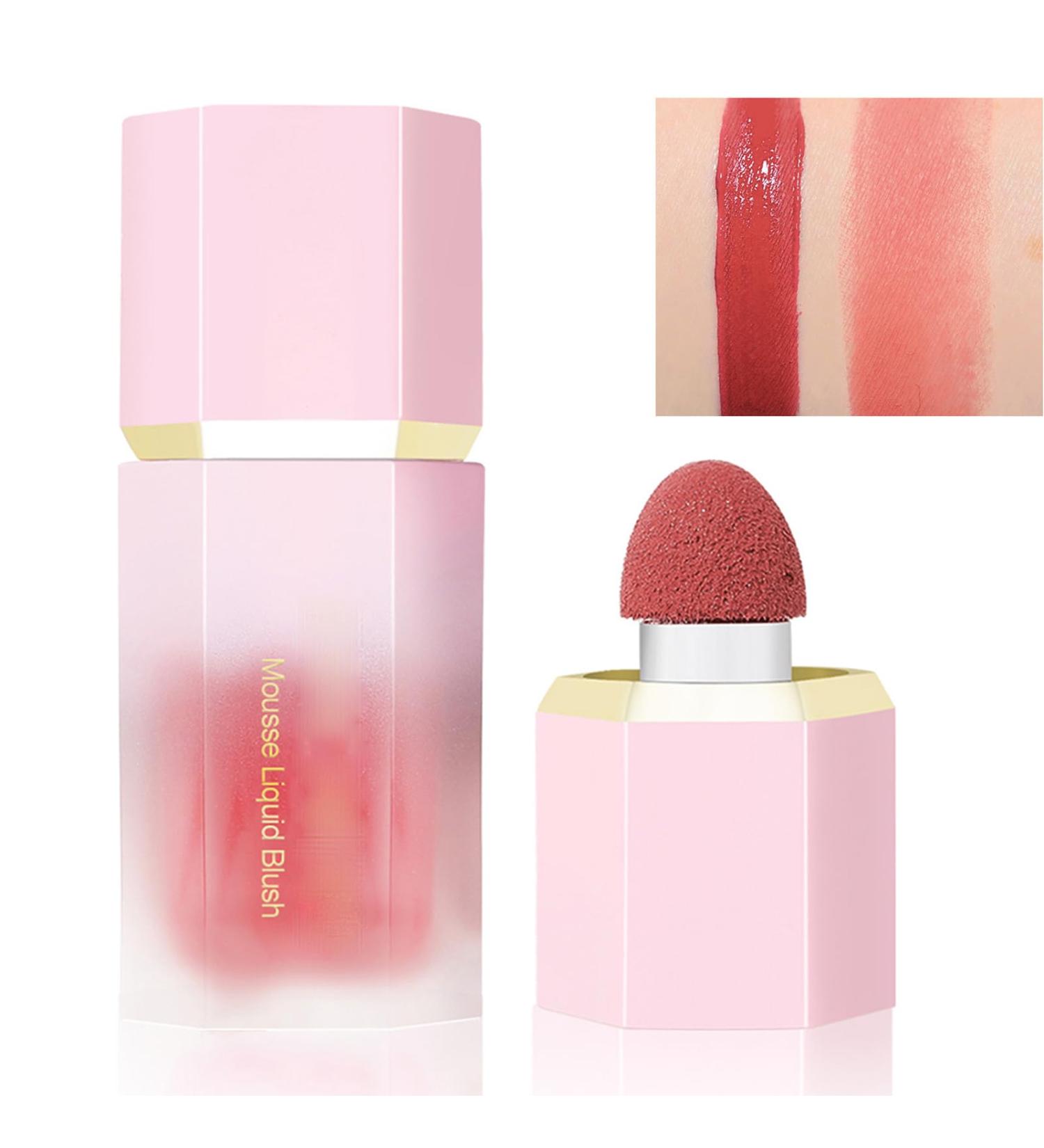 HERBENJOY Cream Blush - Lightweight Liquid Blush for Mature Skin | Dewy Finish, Smudge Proof | Skin Tint Cheek Makeup - 1 ml - Buy Online on SooperMarket.com