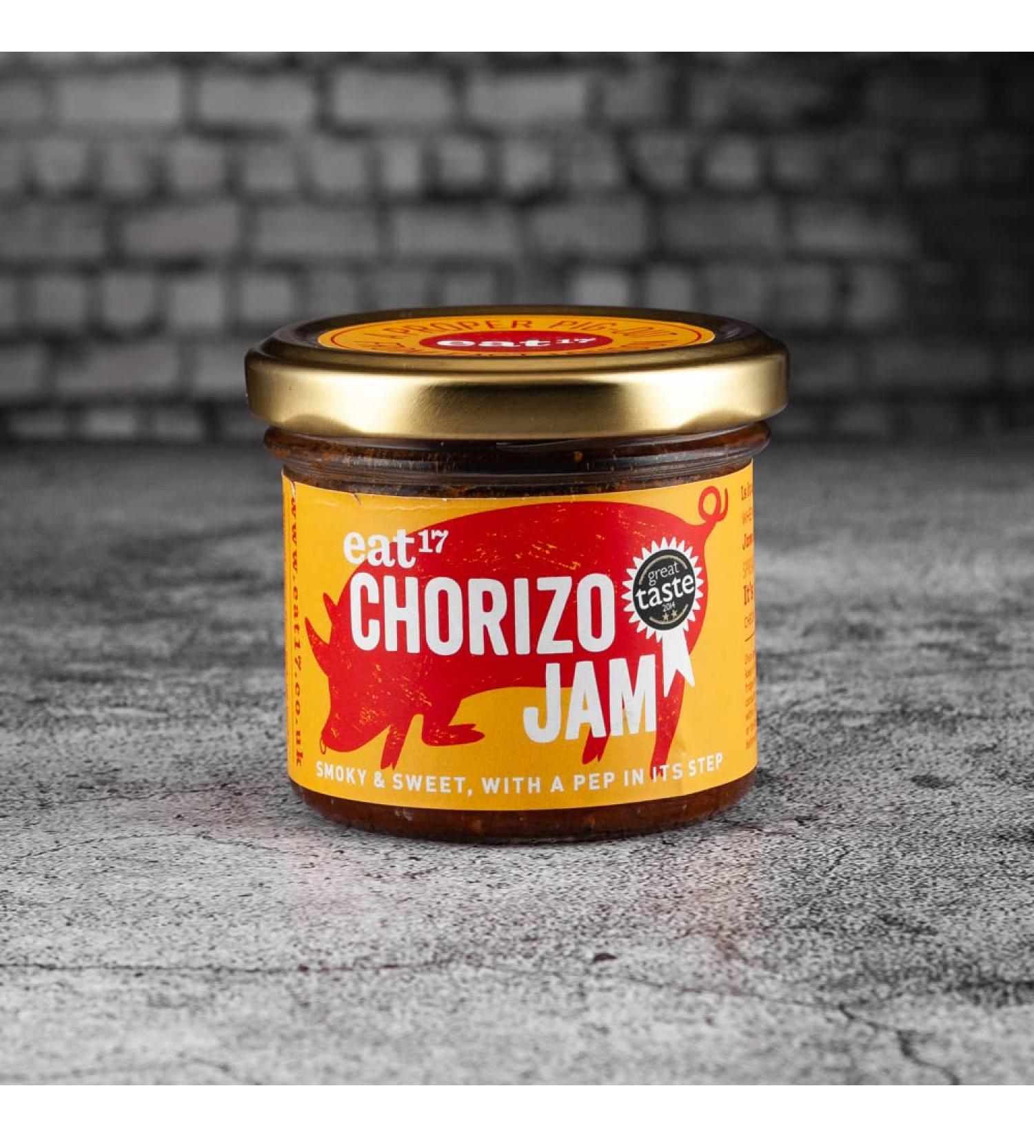 Chorizo Jam eat17 105g - Chilli Wizards