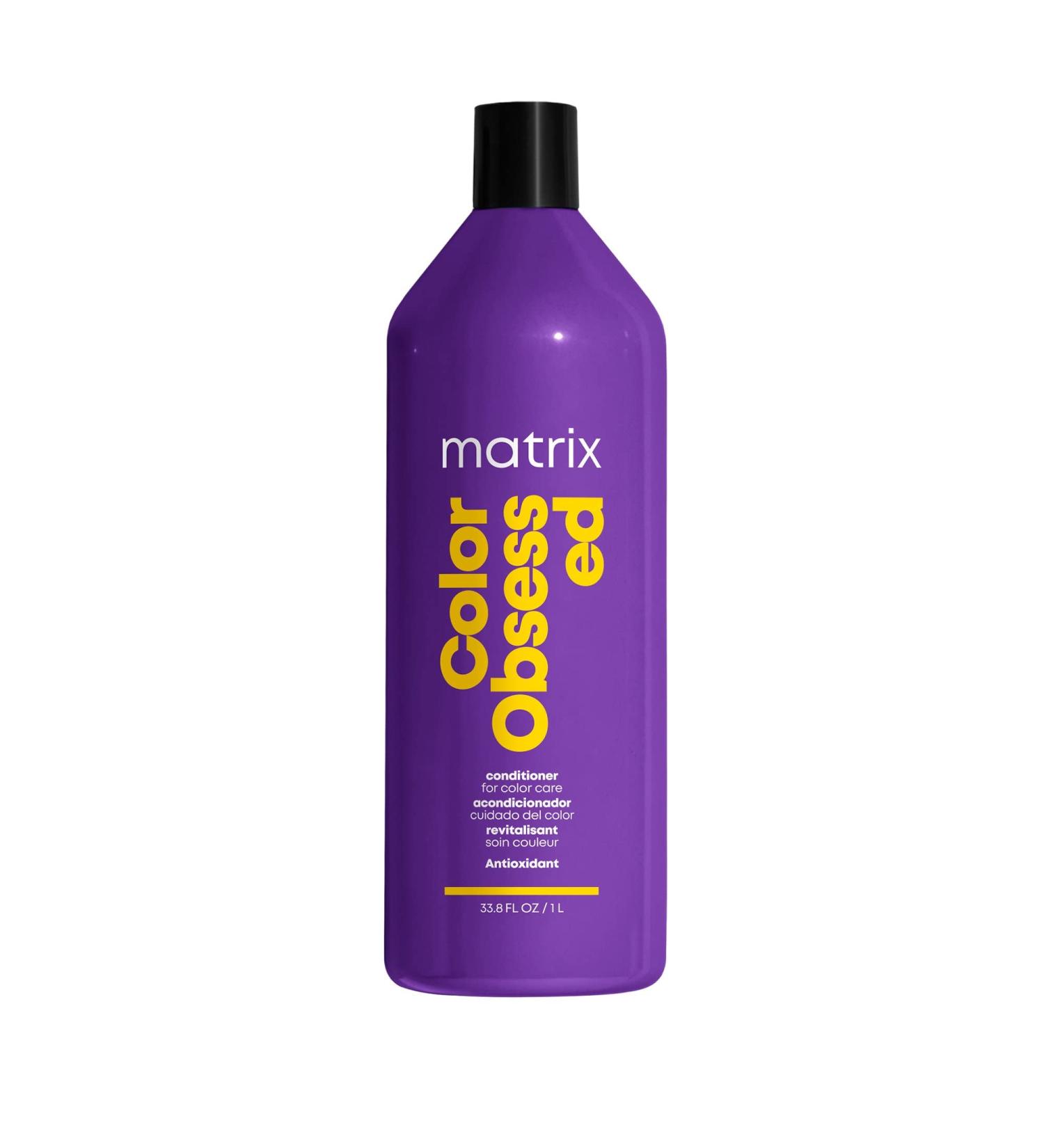 Matrix Color Obsessed Antioxidant Conditioner 33.8 Fl Oz (Pack of 1) | Prevents Fading, Enhances Hair Color | For Color Treated Hair, Sulfate-Free, Cruelty Free | Salon Quality - Buy Online on SooperMarket.com