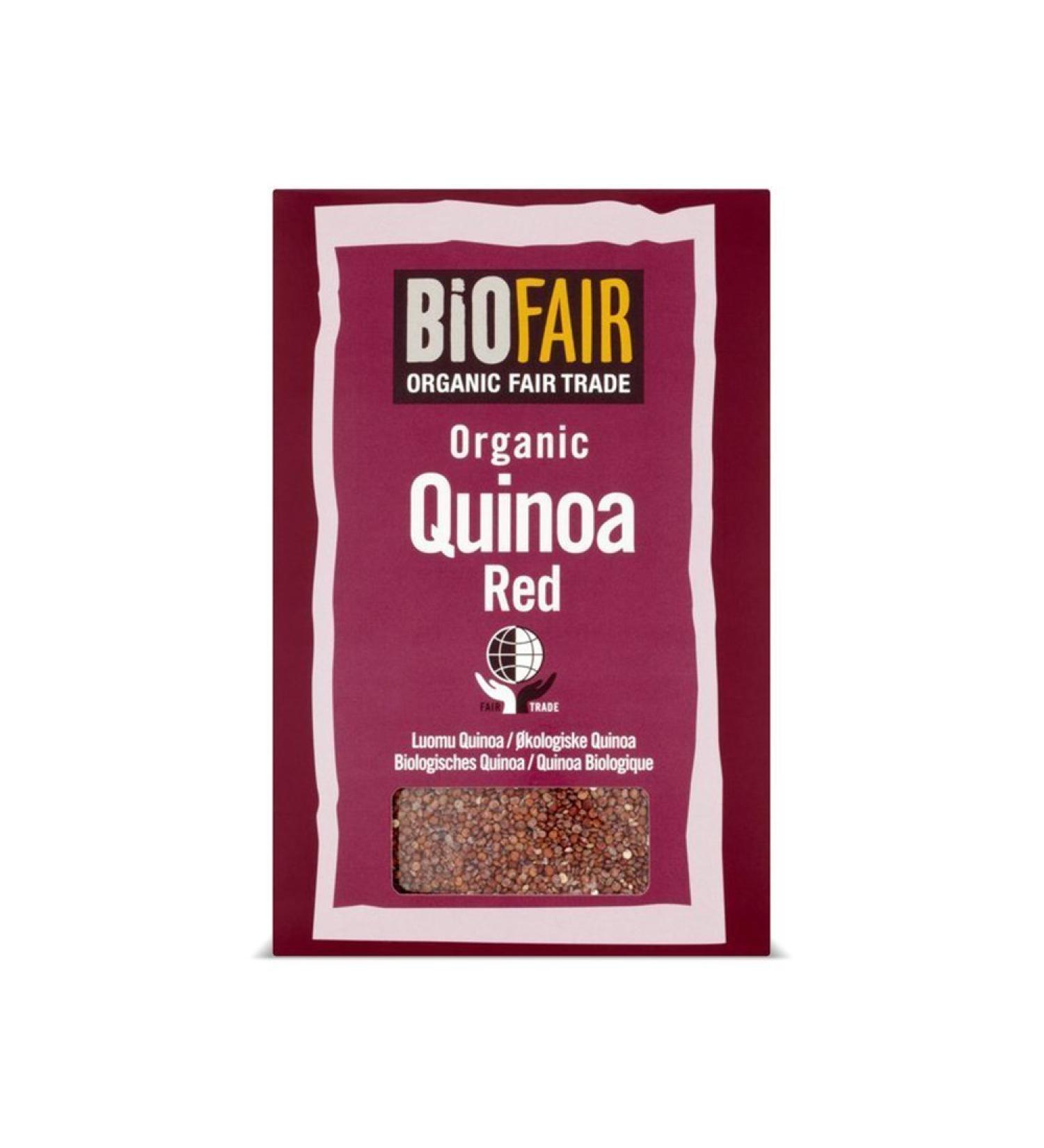NIL Biofair Organic Fairtrade Red Quinoa Grain 500g