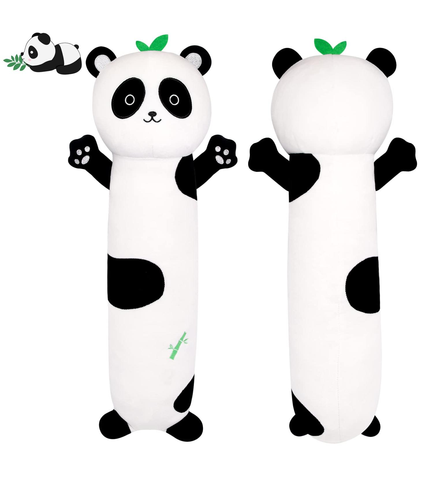 Yamepuia 56cm Panda Plush Pillow - Soft Stuffed Animal Body Pillow for Kids & Adults - Ideal Birthday Gift for Panda Lovers - Buy Online on SooperMarket.com