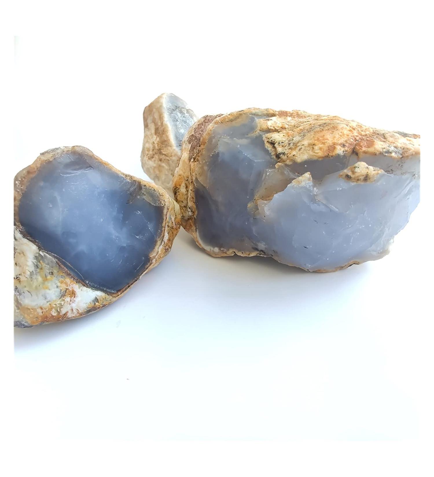 Crystal Rough Natural Crystal Rough Natural Blue Agate Stone Turkey Blue Chalcedony Rough Stone Blue Stone Jewelry Processing Raw Materials Home Decoration (Color : Army Green Size : Random) - Buy Online on SooperMarket.com