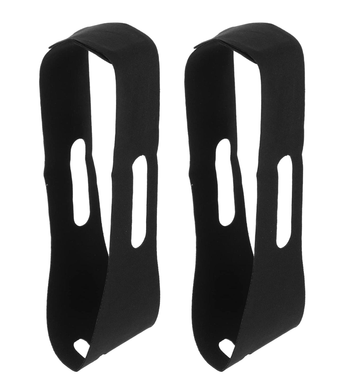 Healvian Anti Snoring Chin Strap 2Pcs - Adjustable Stop Snoring Solution for Better Sleep - Black - Buy Online on SooperMarket.com