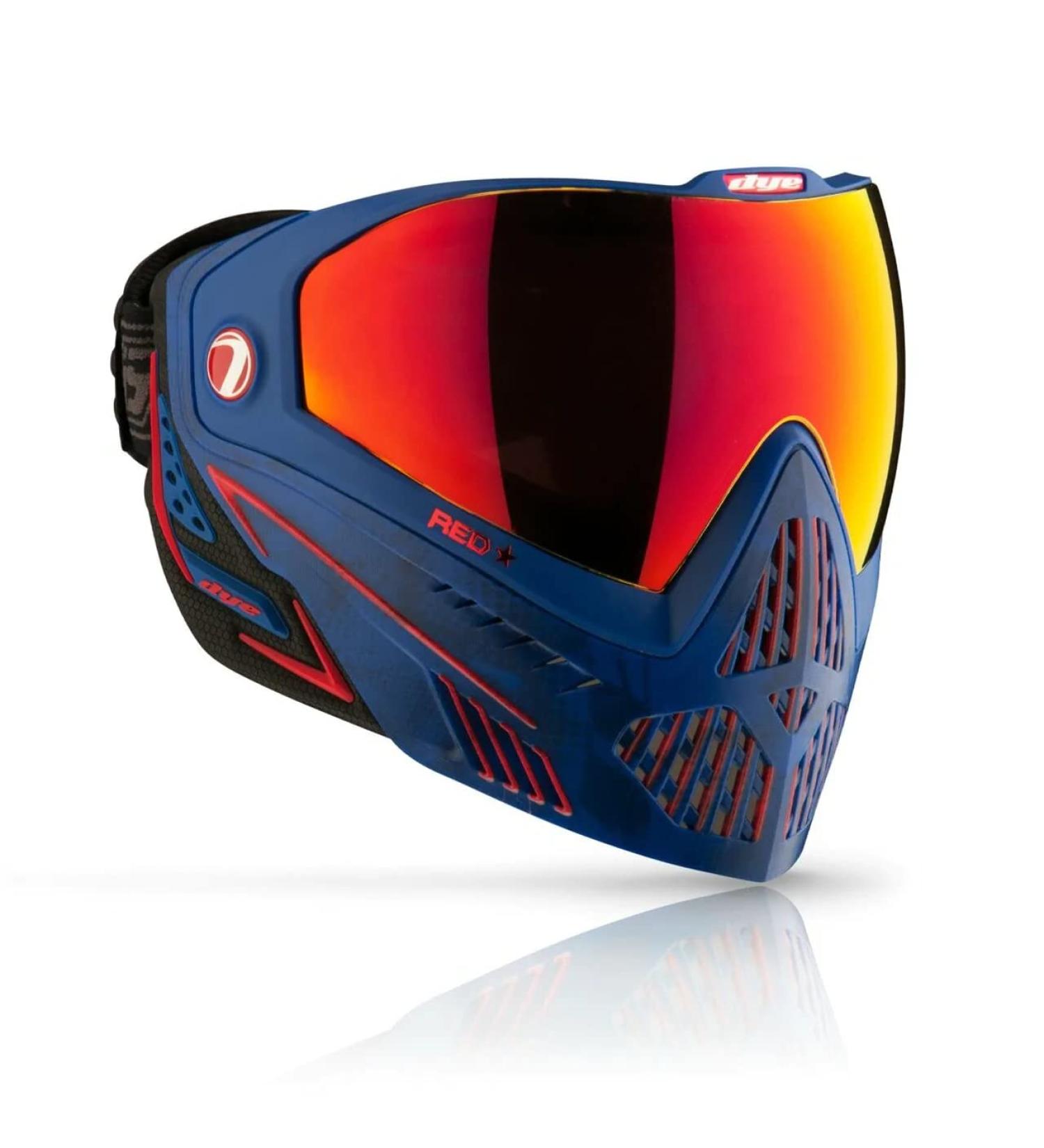 Dye I5 Thermal Paintball Mask Goggles with GSR Pro Strap - Russian Legion