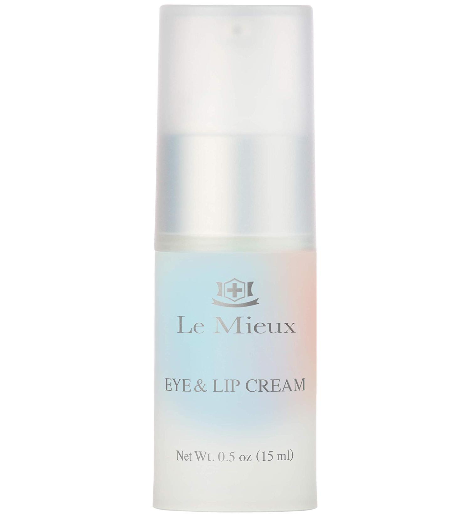 Le Mieux Eye & Lip Cream - Anti Aging Peptide-Infused Moisturizer with Kukui Nut Oil & Ceramide - Buy Online on SooperMarket.com