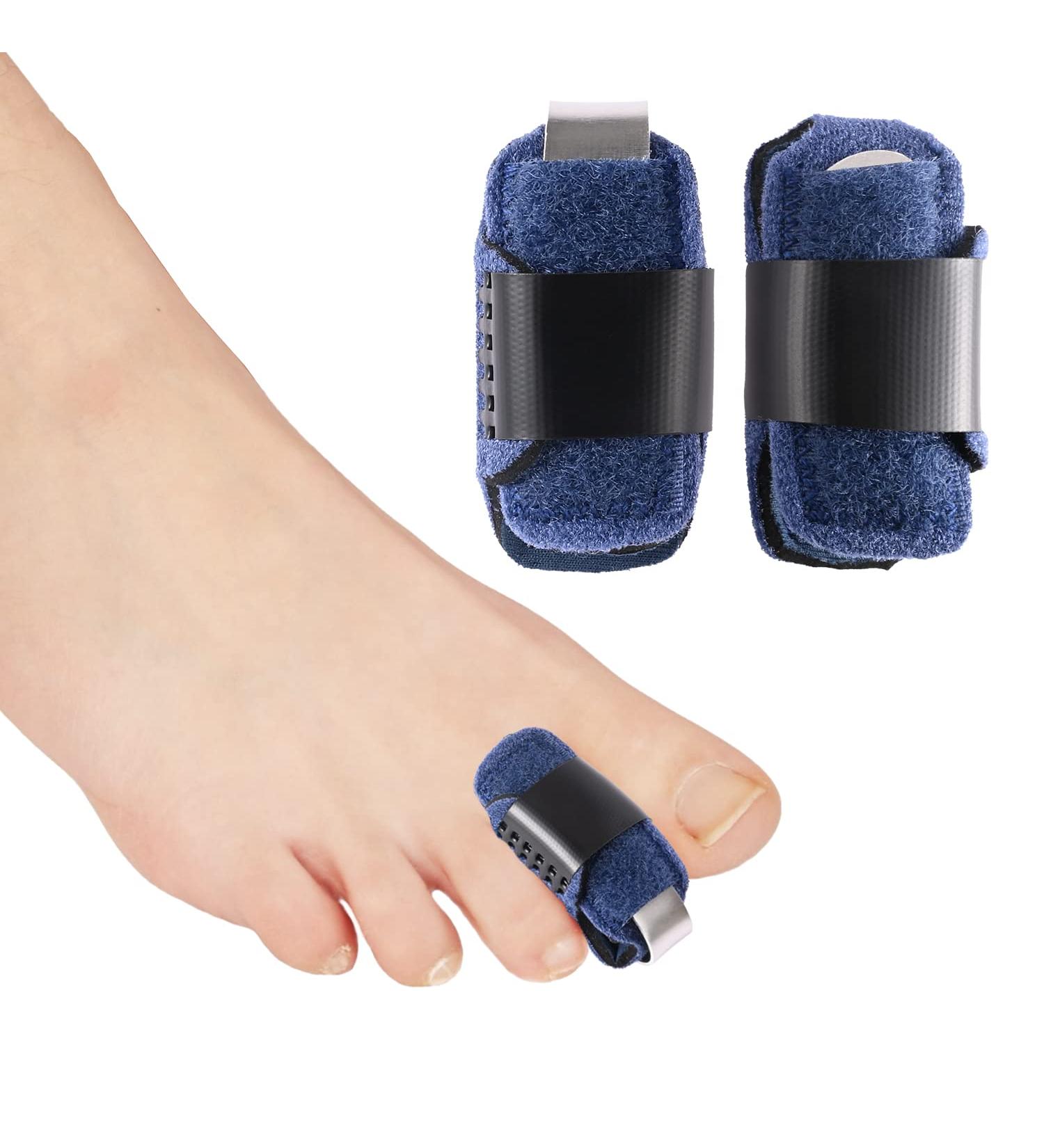 Abnaok Toe Splint - Toe Straightener for Hammer Toe | Toe Wrap Support for Crooked Toes - Buy Online on SooperMarket.com