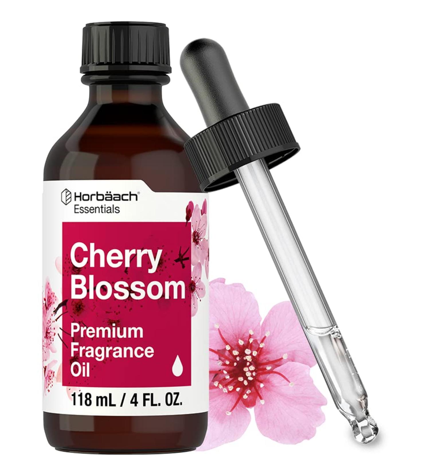 Cherry Blossom Fragrance Oil 4 fl oz | Premium Grade for Diffusers, Candles, Soap Making | Horbaach - Buy Online on SooperMarket.com