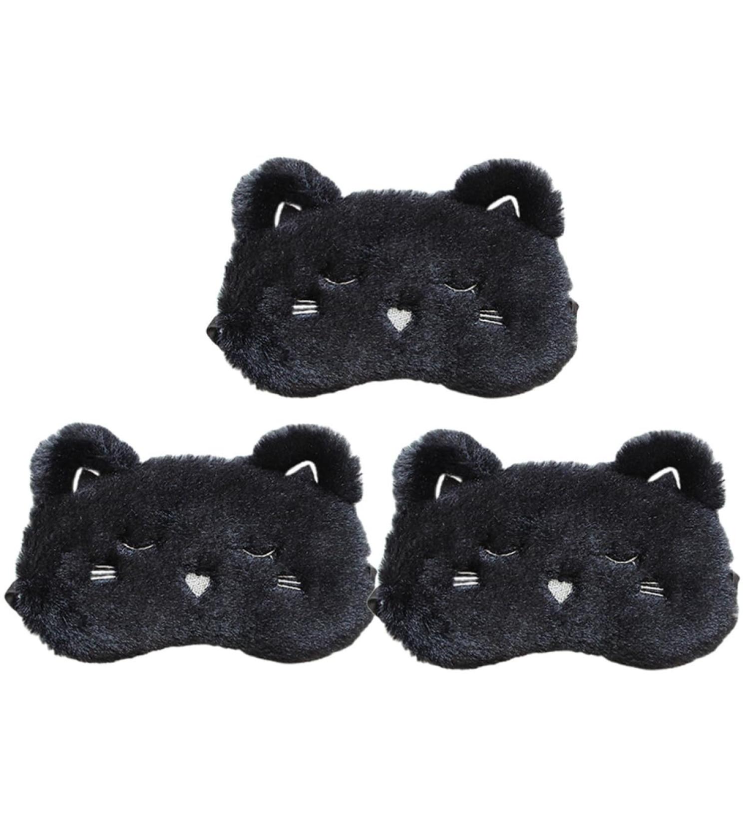 Buy Eye Sleep Masks (3pcs) - Cute Silk Blindfolds for Travel & Sleep | Bulk Discounts Available - Buy Online on SooperMarket.com