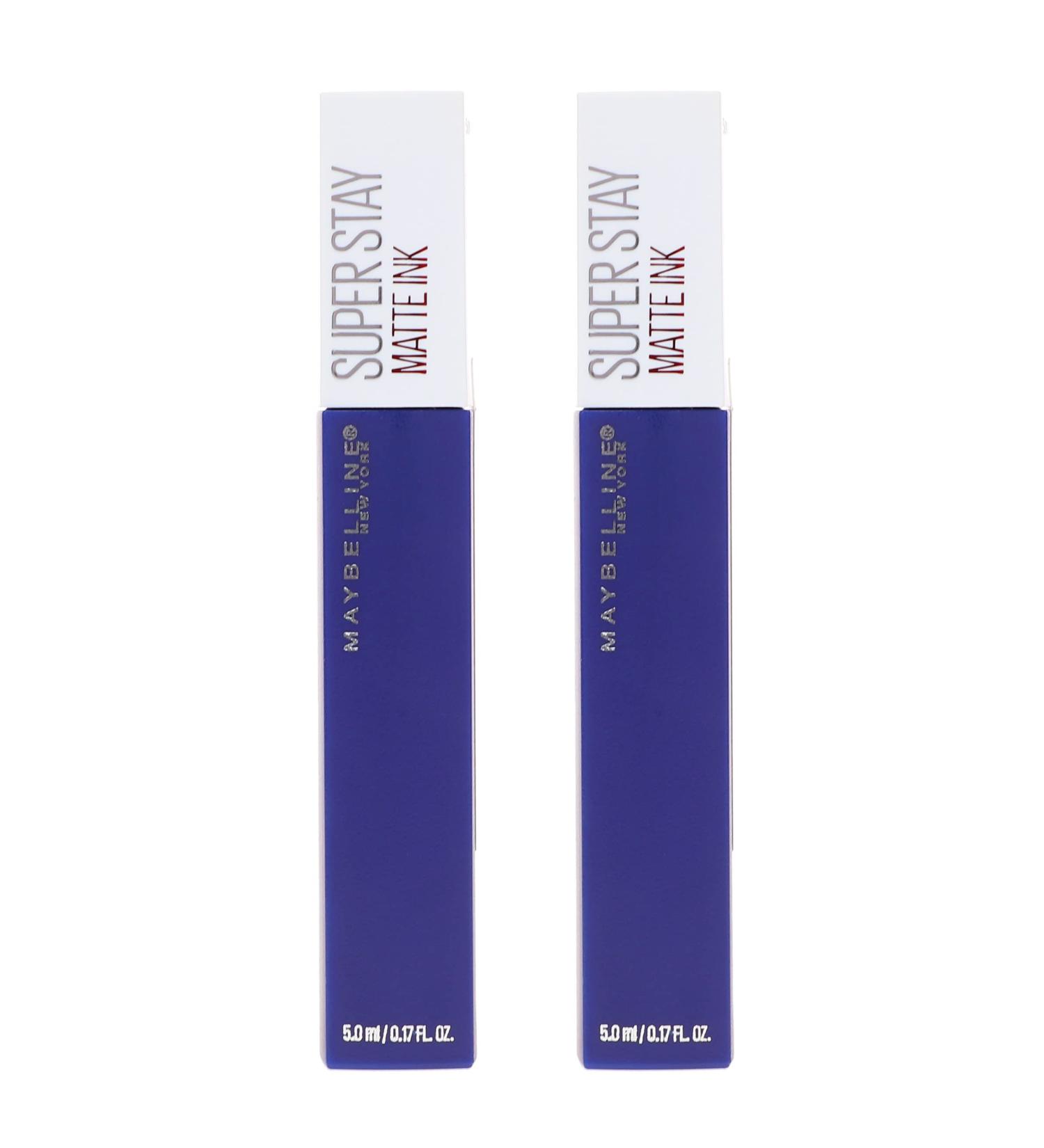 Superstay Matte Ink City Edition Lipstick 105 Explorer - Pack of 2 | Long-lasting Matte Finish - Buy Online on SooperMarket.com