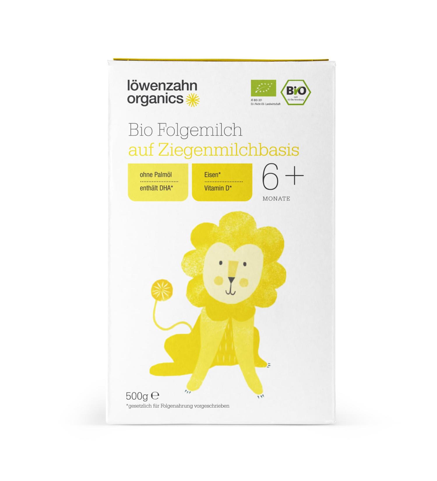 Dandelion Organics | Organic Goat Milk Baby Formula 6+ Months | Easily Digestible Follow-Up Milk | Premium Goat Milk Baby Food - Buy Online on SooperMarket.com