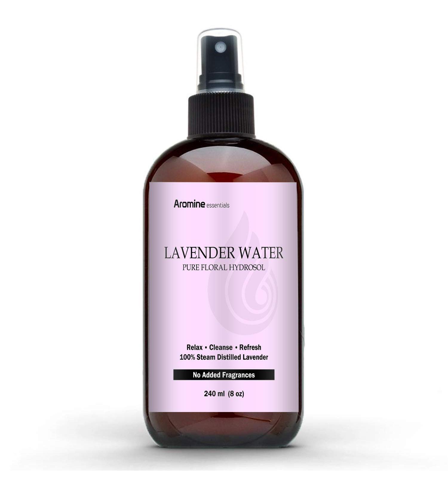 Lavender Floral Water Hydrosol, 8oz (240ml) Lavender 8 Ounce (Pack of 1)