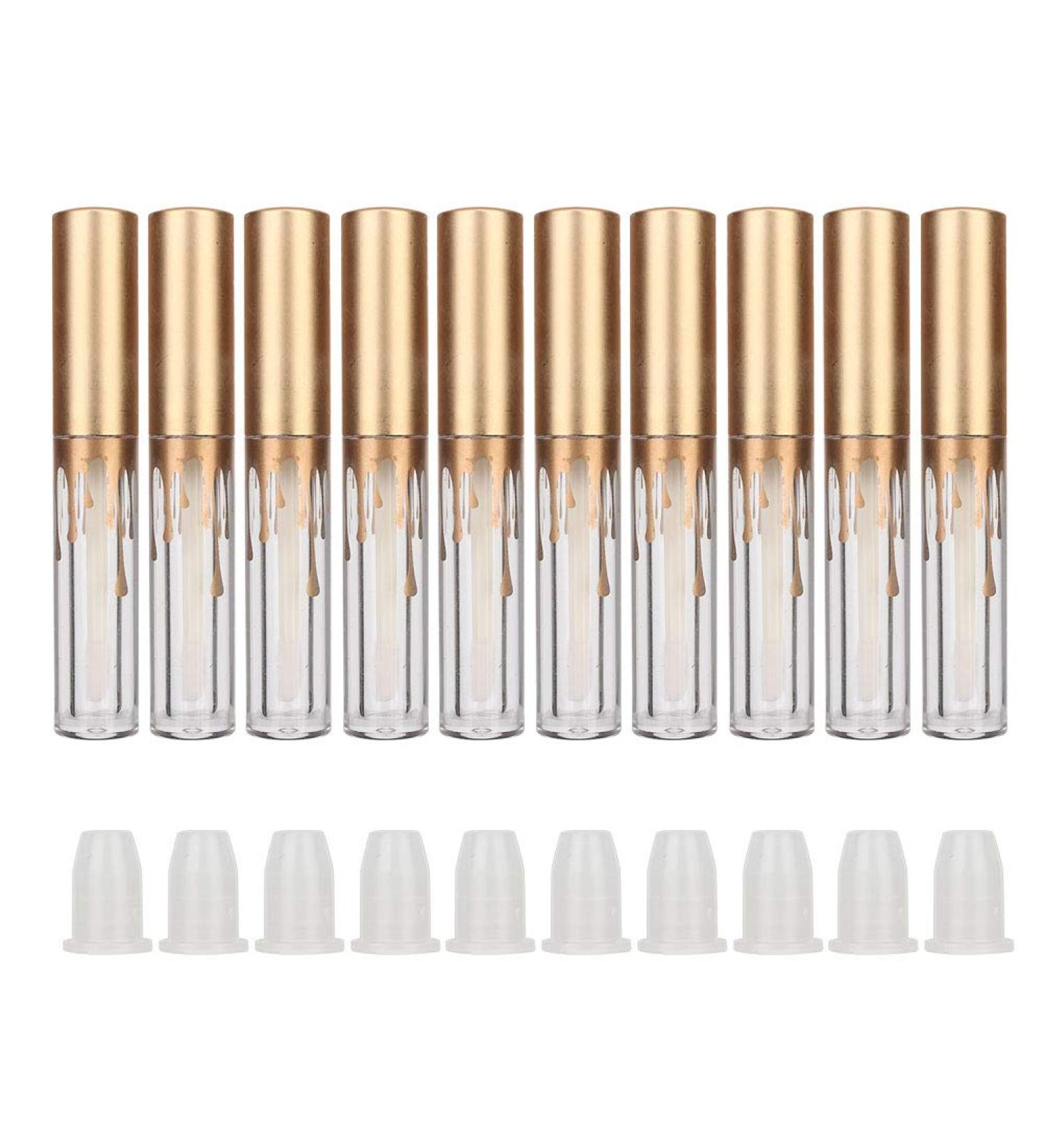 2.5ML Mini Lip Gloss Tube - 10PCS Empty Lipstick Containers for Travel | Ideal for Lip Balm & Cosmetic Storage - Buy Online on SooperMarket.com