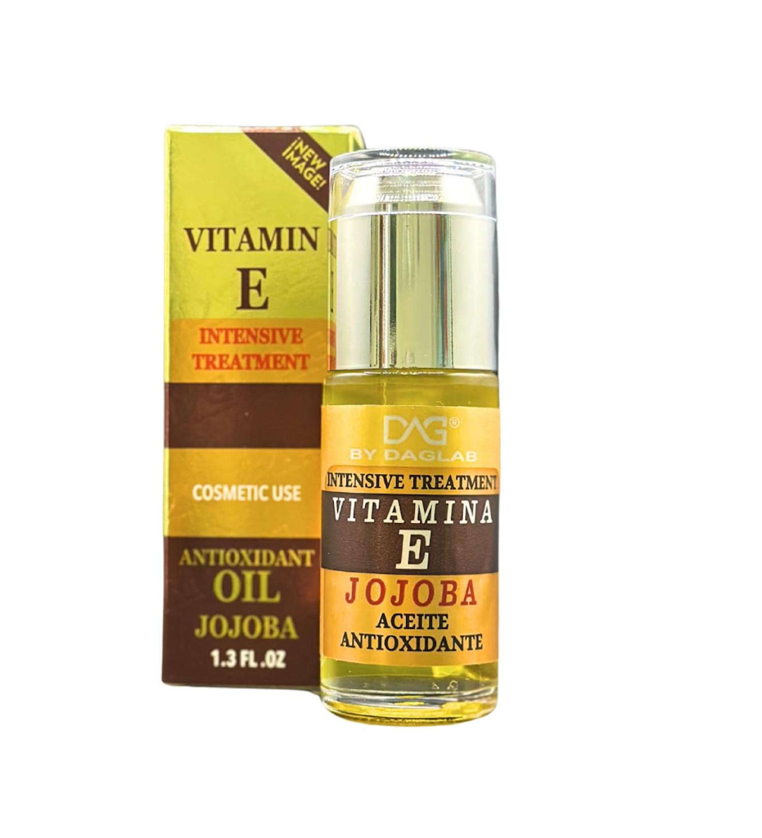 Vitamin E Oil (1.3 Fl Oz) - Intensive Cosmetic Treatment with Jojoba Aloe Vera Argan & Glycerin | Buy Internationally - Buy Online on SooperMarket.com