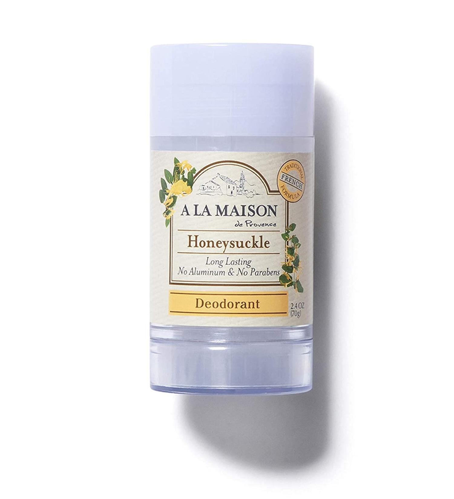 A La Maison Honeysuckle Aluminum Free Deodorant - 2.4 oz Stick for Women and Men - Buy Online on SooperMarket.com