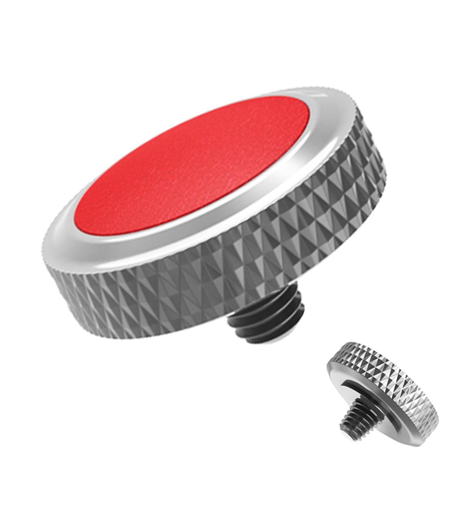 JJC Camera Soft Release Button for Fuji X-T5 X-T4 X-T3, Sony RX1R II, Leica M10, Nikon Df - Gray & Red - Buy Online on SooperMarket.com