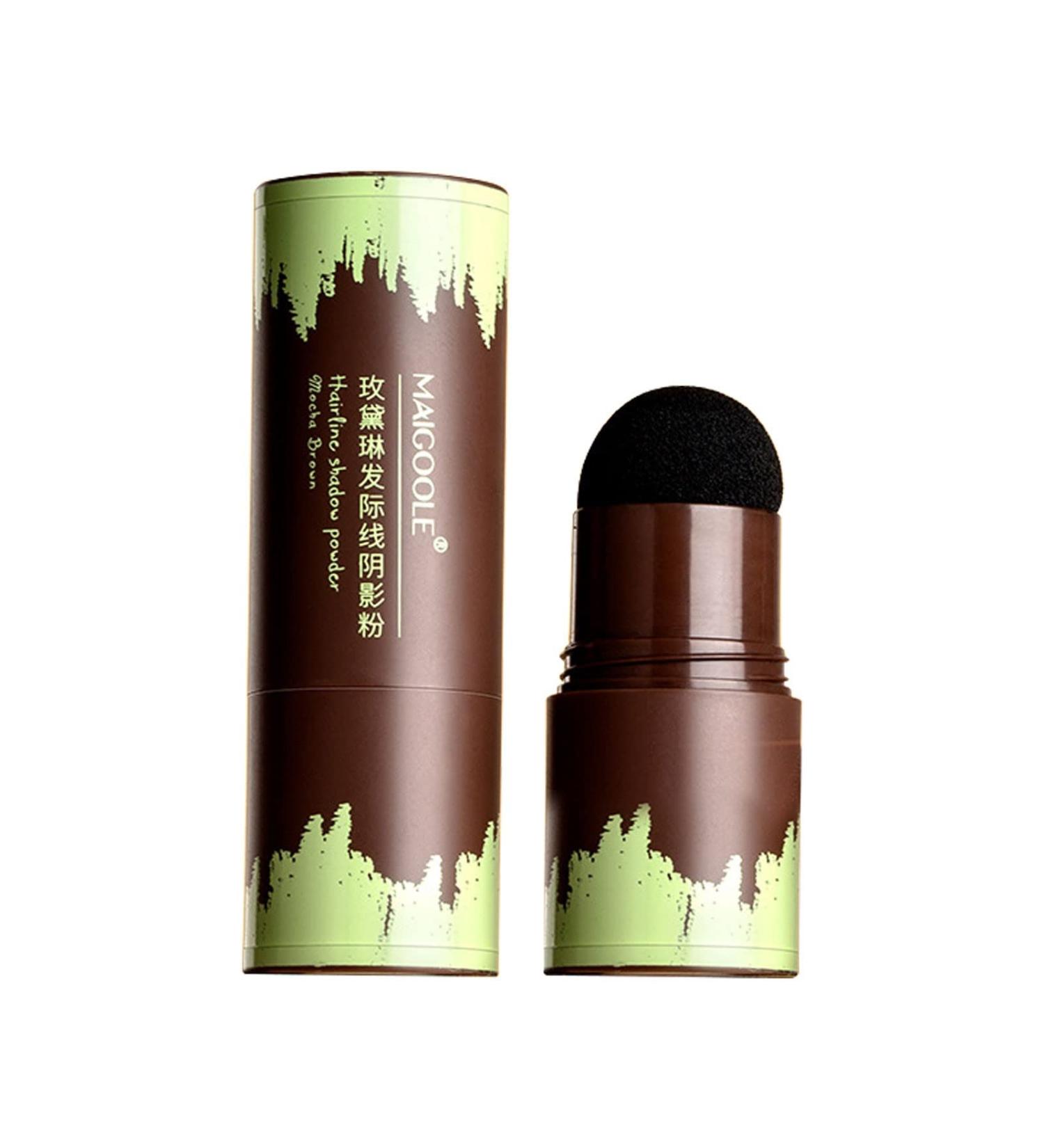YUECI Hairline Powder - Hair Concealer & Shadow for Forehead Filling - Brown 1g | Light Hair Powder 1 Pack - Buy Online on SooperMarket.com