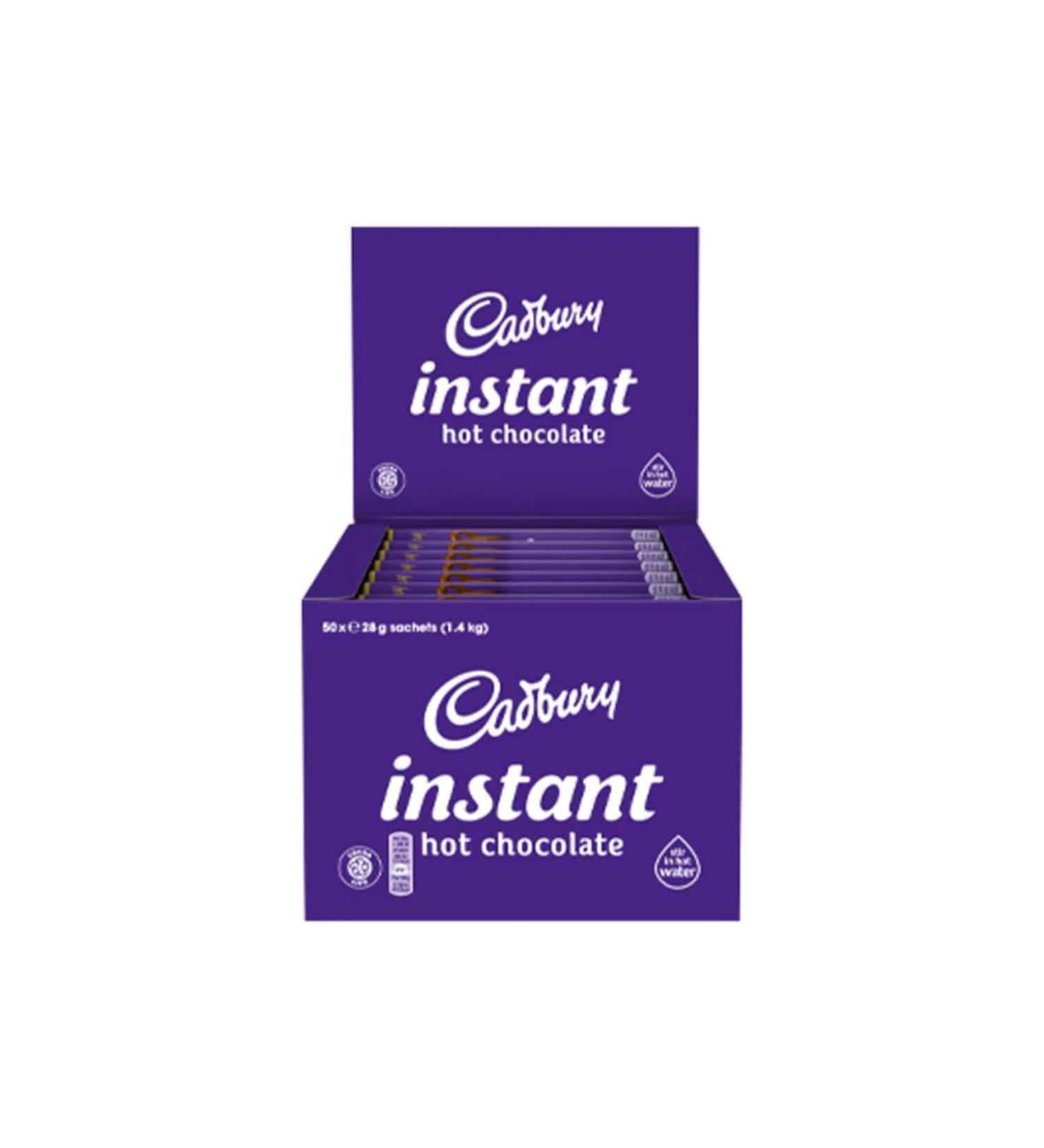 Cadbury Instant Hot Chocolate Sticks 2x50x28g - Buy Online on SooperMarket.com