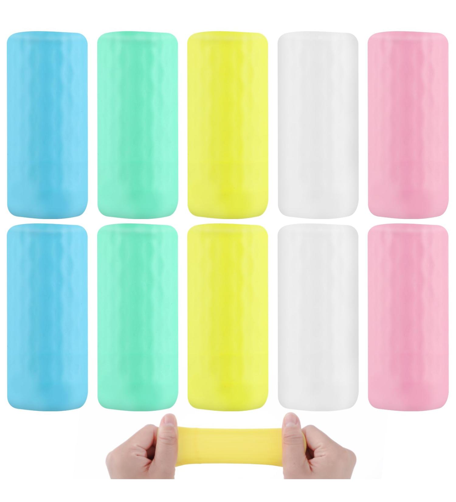 10Pcs Elastic Sleeves for Leak Proofing Silicone Toiletry Bottle Covers Reusable Travel Container Sleeves for Body Wash Shampoo Container in Travel Bag(Multi-Color) - Buy Online on SooperMarket.com
